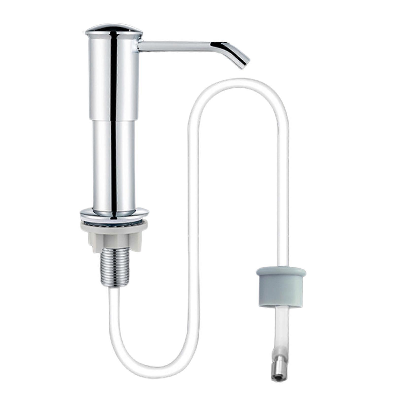 Large Capacity Liquid Dispenser Efficient Liquid Dispenser Quick Convenient Soap Dispenser Easy to use for Kitchen Sink Multicolor