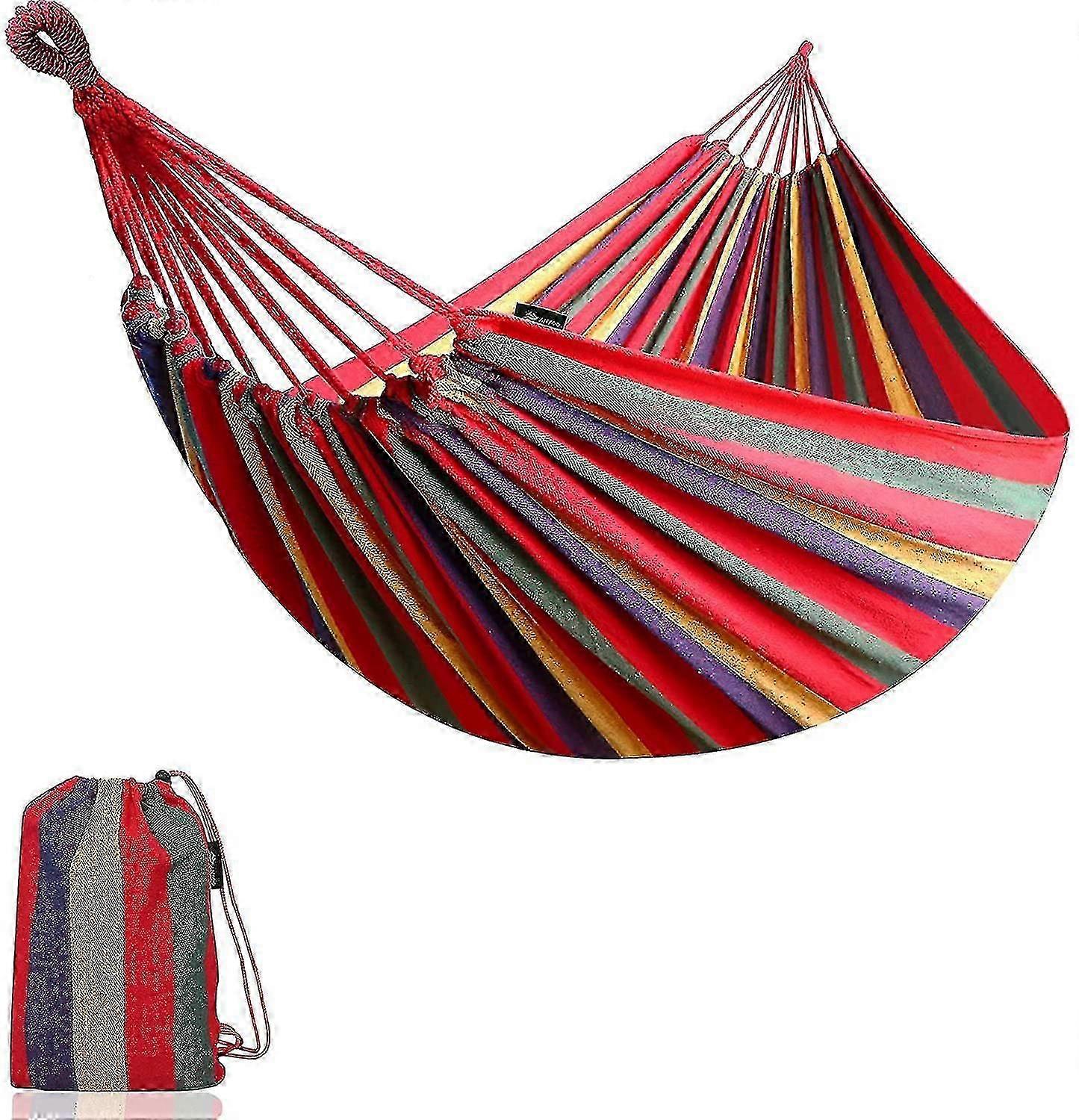 Hammock Outdoor Cotton 190 X 80 Cm, Load Capacity Up To 200 Kg