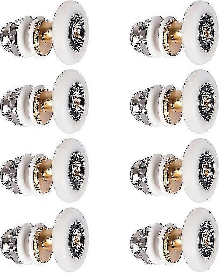 8pcs Shower Door Roller Wheels for Sliding Doors