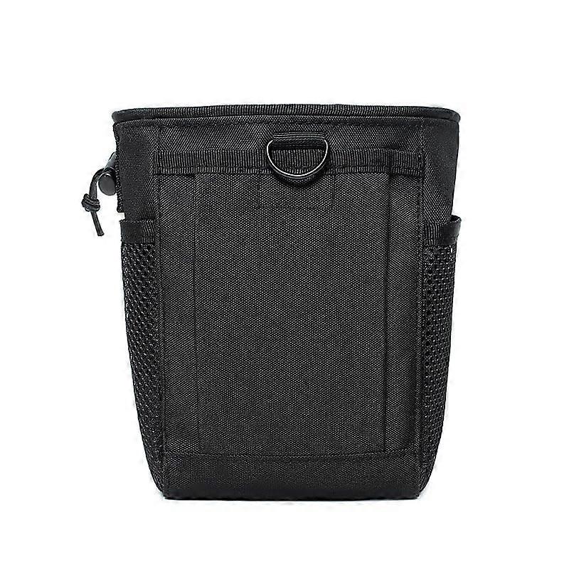 Drawstring Outdoor Sundries, Black, 20.3 cmx15.2 cmx7.6 cm, Drawstring Dump Bag with DRing