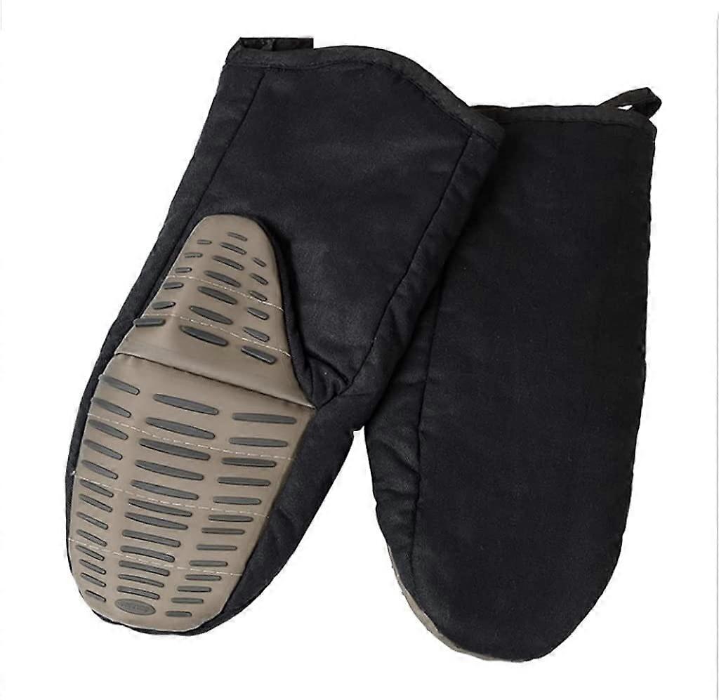 heatresistant oven gloves, nonslip, for cooking, baking, microwave