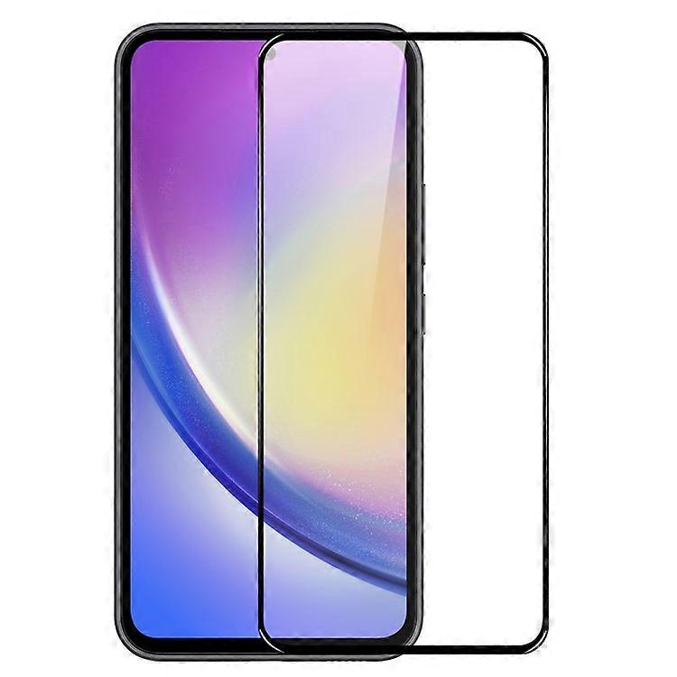 NORTHJO A +はSamsung Galaxy A35 5Gフィルム0.3mm 9Hシルク印刷高アルミニウムシリコンガラススクリーンプロテクターに対応