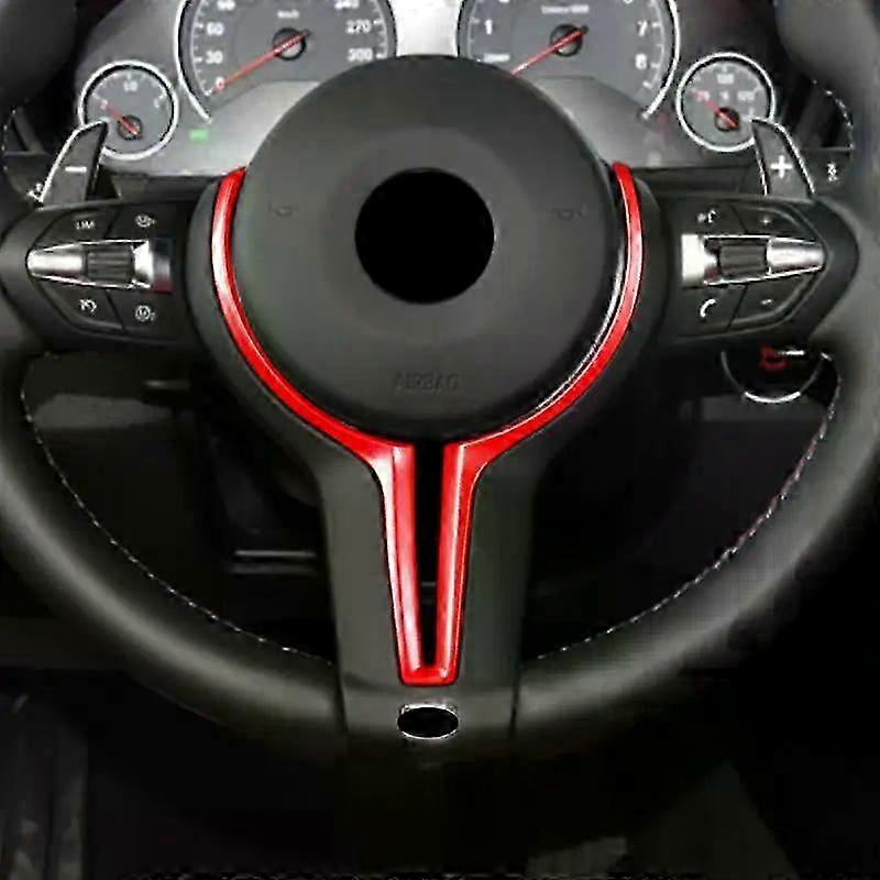Replacement Steering Wheel Trim For F20 F22 F30 F31 F32 F33 F35 F36 F10 F06 F12 F13 F15 F16 Carbon Fiber Red Blue Black 2025