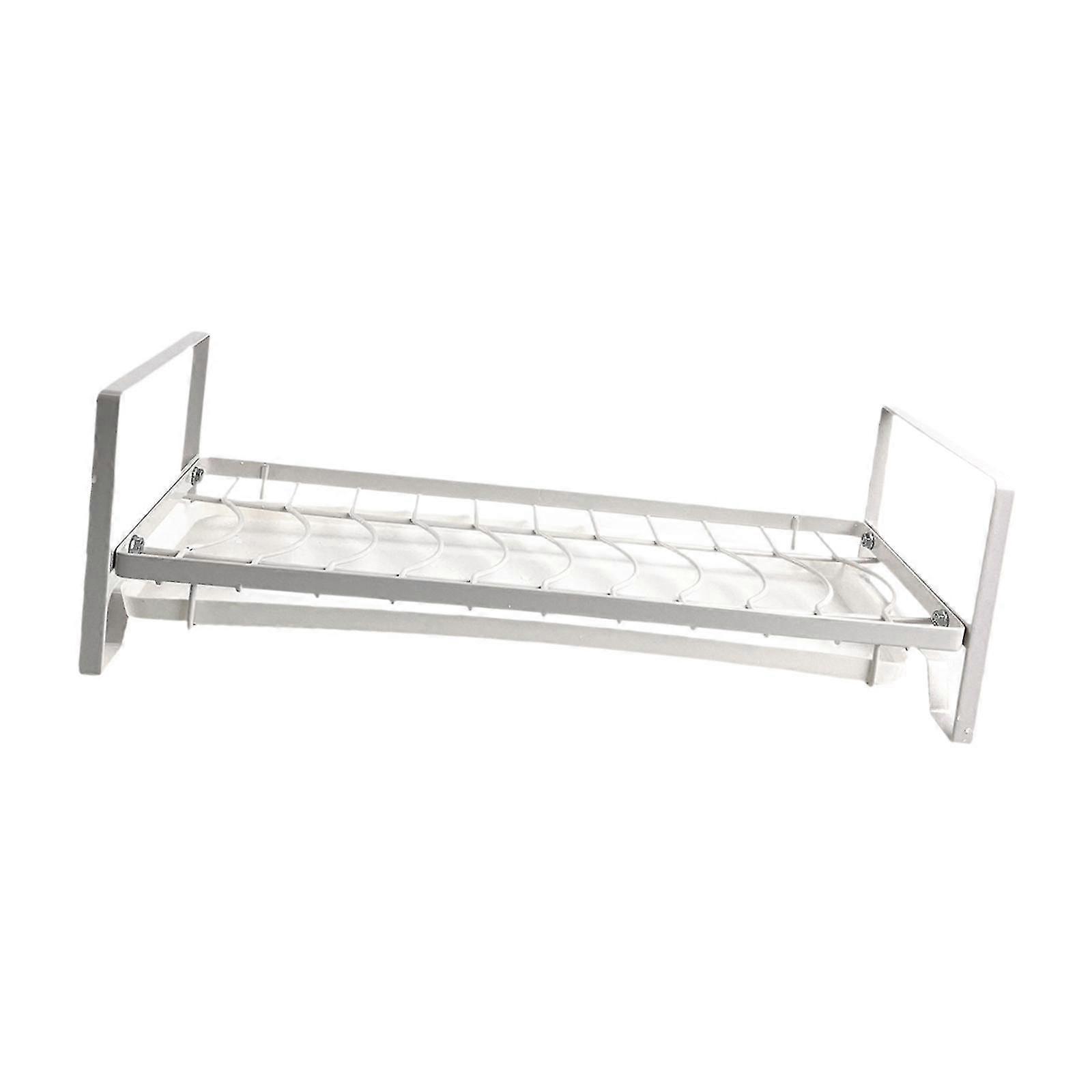 Portable Freestanding Space Saving Stable Iron Dish Drying Rack
