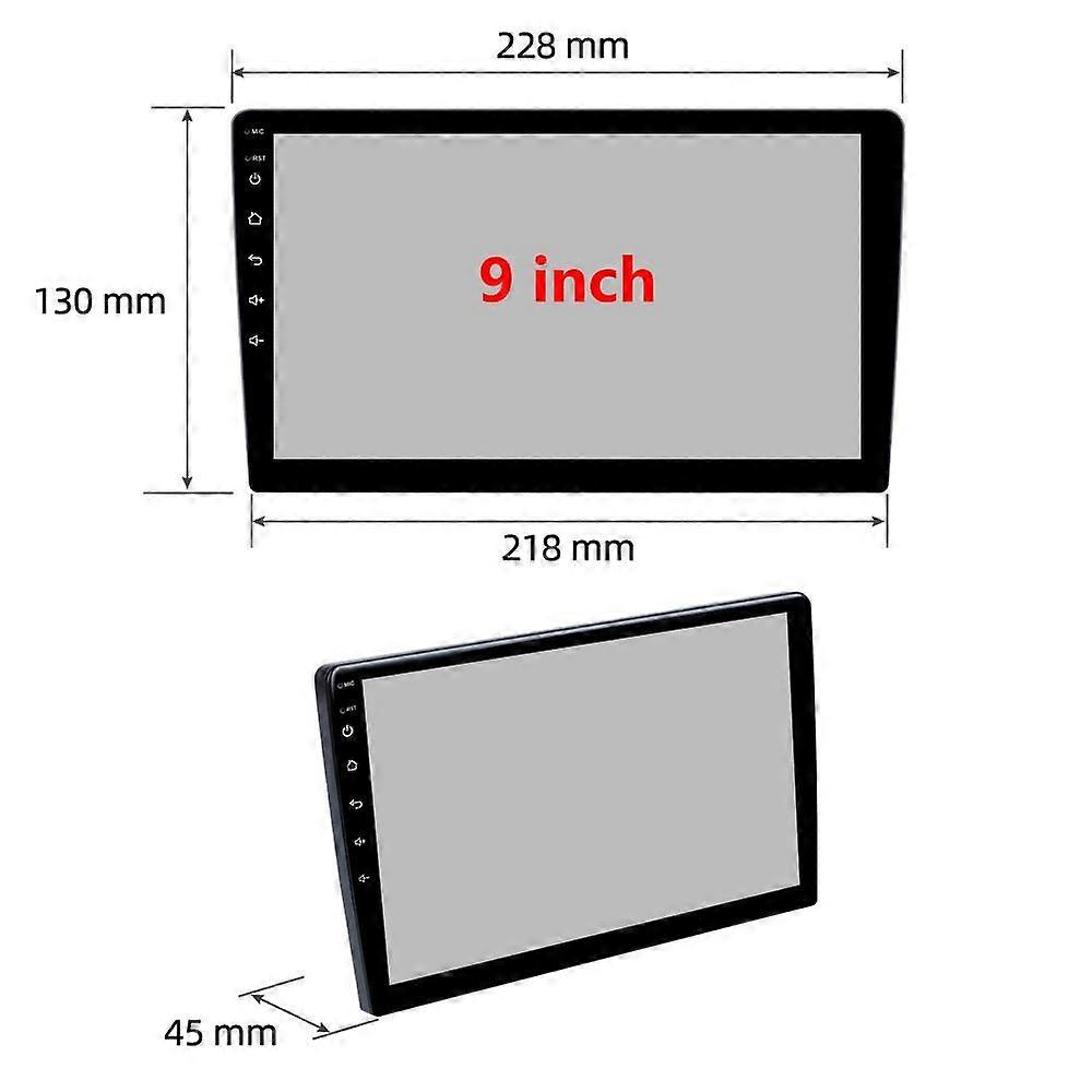 Universal 2 Din Car radio Android Car Radio 8-core 4+64G Autoradio 7/9/10 inch android GPS BT Central Multimedia Smart car systems
