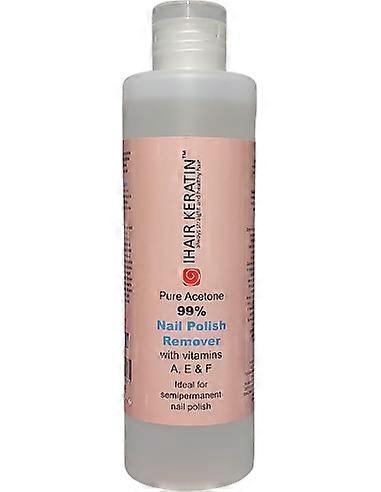 Pure Acetone Nail Polish Remover Ihair Keratin 250ml Αφαίρεσης Βερνικιού Νυχιών