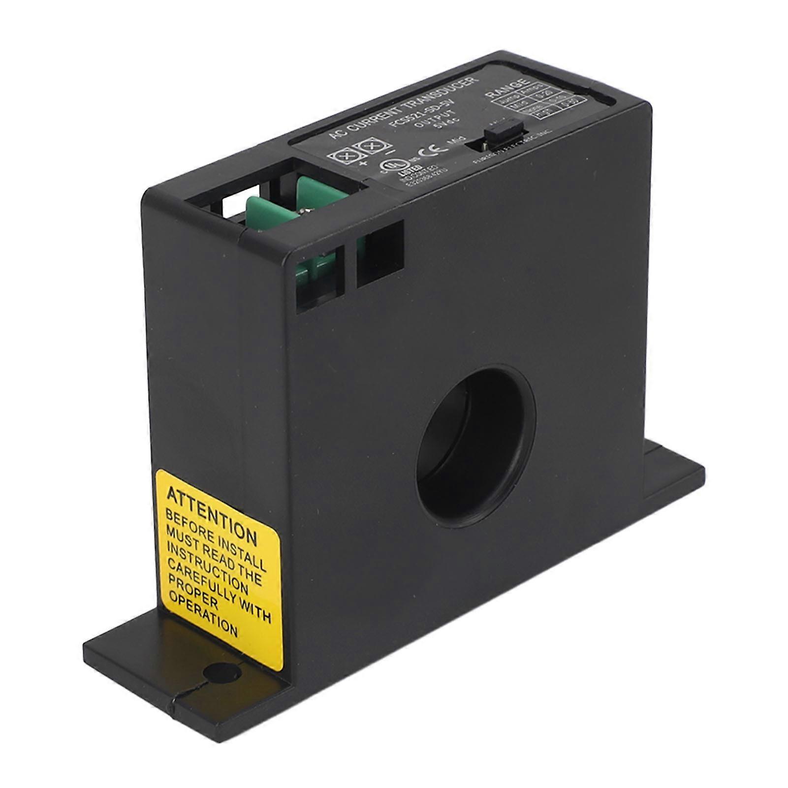 Current Sensor Transmitter High Accuracy Current Converter for Automatic Control System 0 to 5V