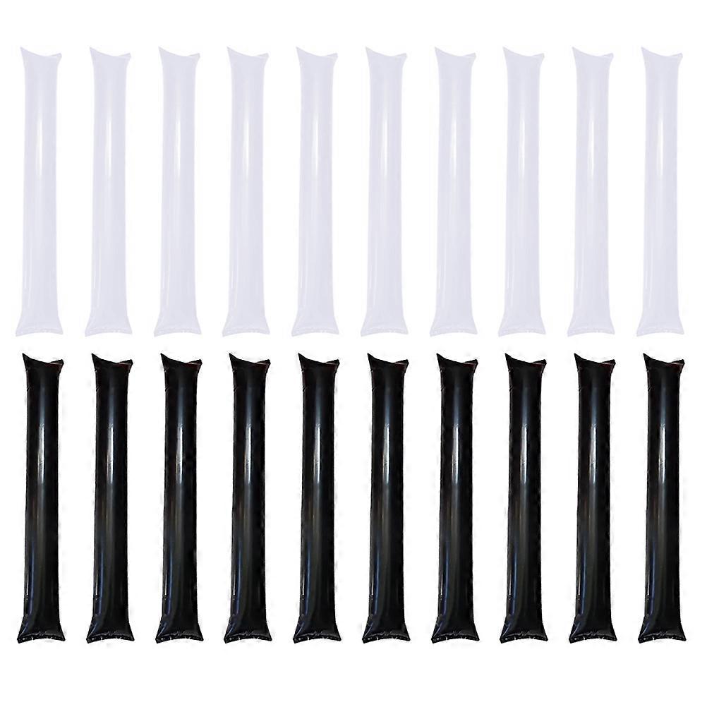 40pcs Inflatable Cheering Sticks Sports Match Clapper Thunder Sticks Noise Makers