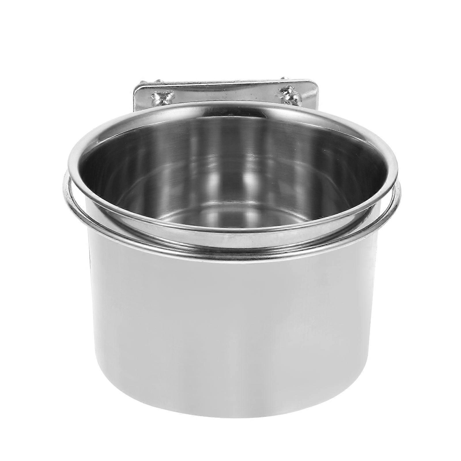 Here's a polished and professional product description based on your input:

 

**Stainless Steel Parrot Bowl – Durable Bird Feeder for Food &