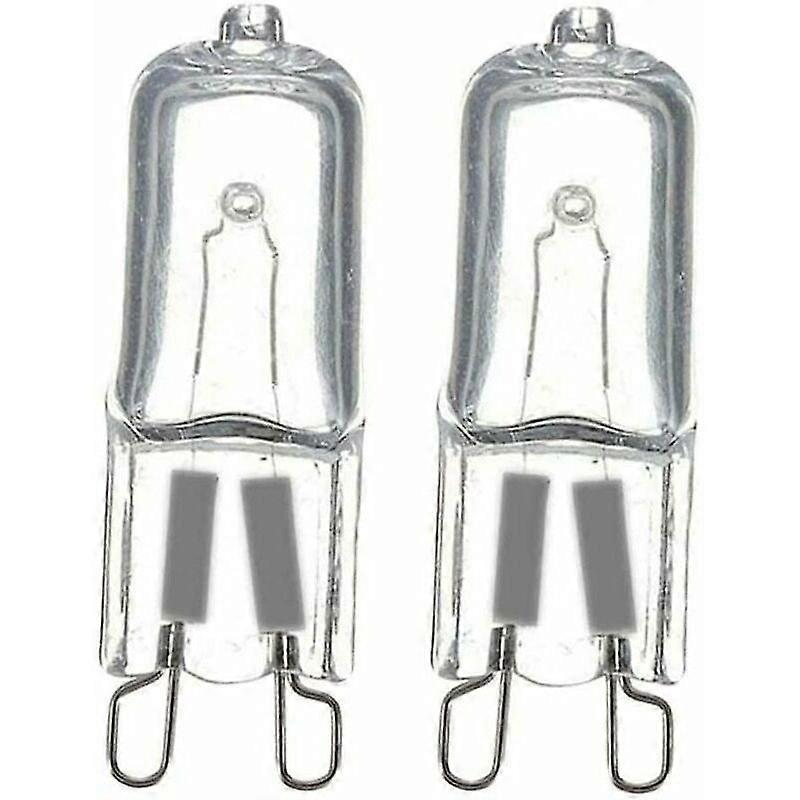 G9 Halogen Bulb 40W 230V 2-Pin Base Replacement Bulbs Dimmable (2 Pack)Energy Class C