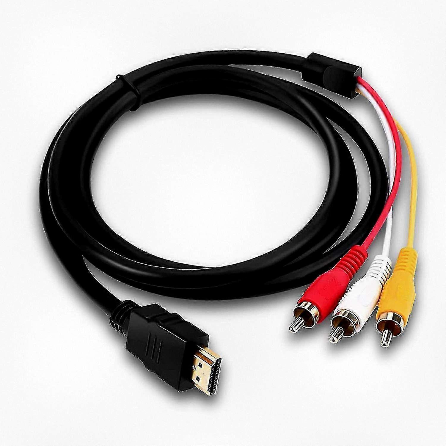 Cable Rca Hdmi Transmite Audio Y Video Hdmi To Rca Cable, 1080P