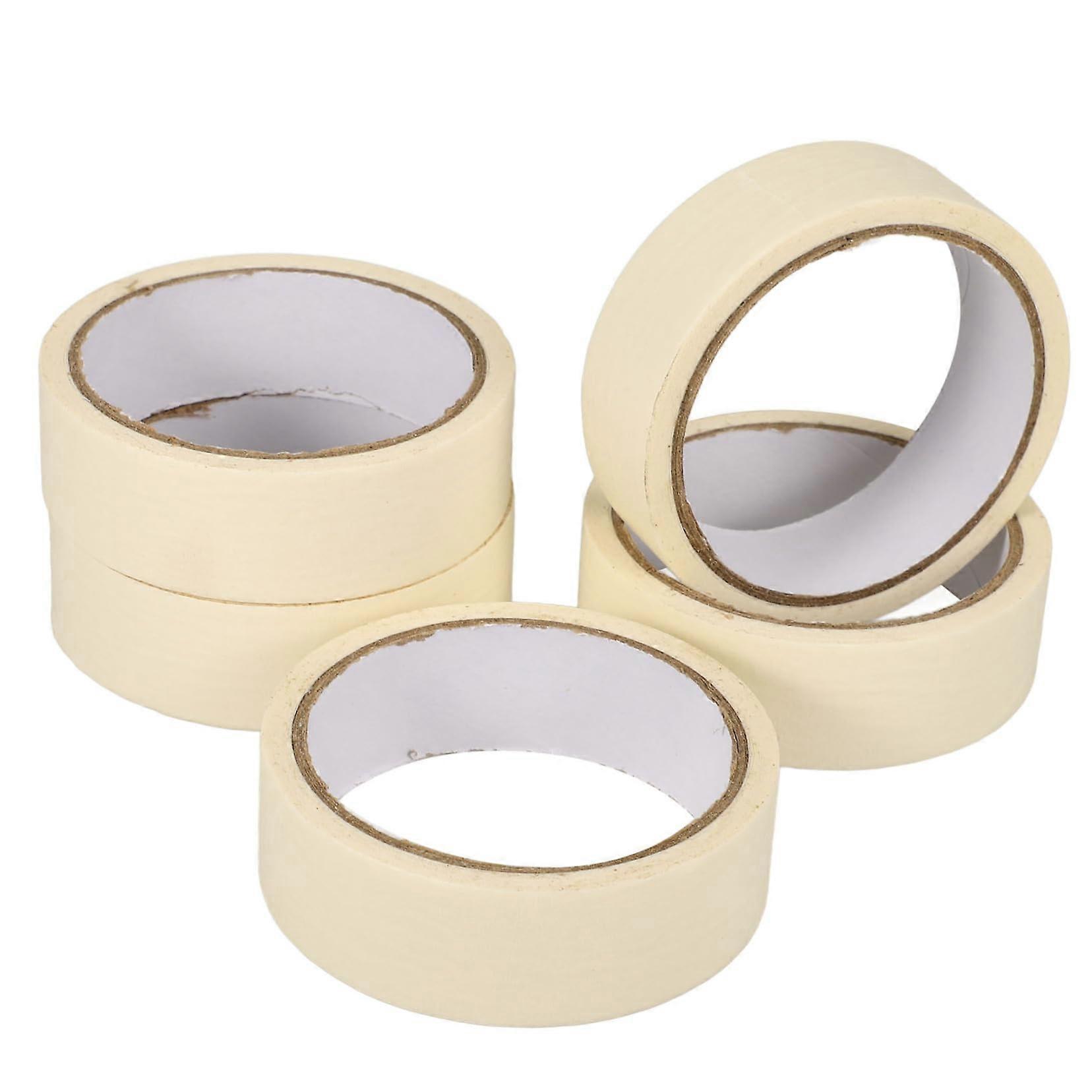 5Rollen painter tape masking tape For edges easy removable For renovations craft projects residue durable