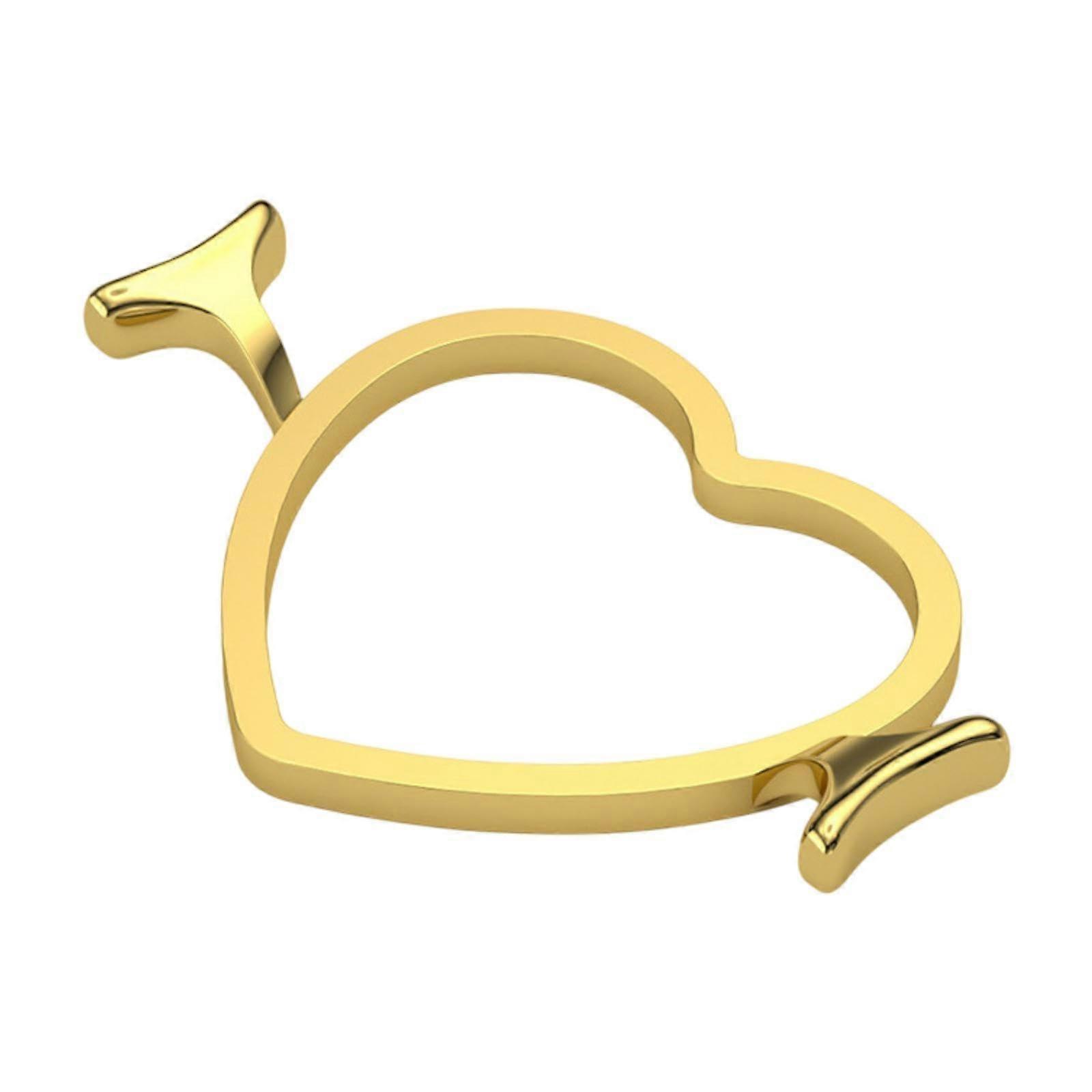 Metal Wax Seal Tool for Scrapbooking and Invitations, Gold Heart Design, DIY Wedding Decoration Supplies