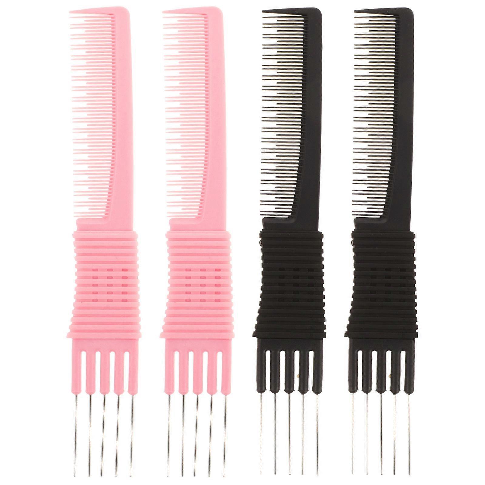 Parting Combs For Braiding Prong Comb Volume Creation 4Pcs