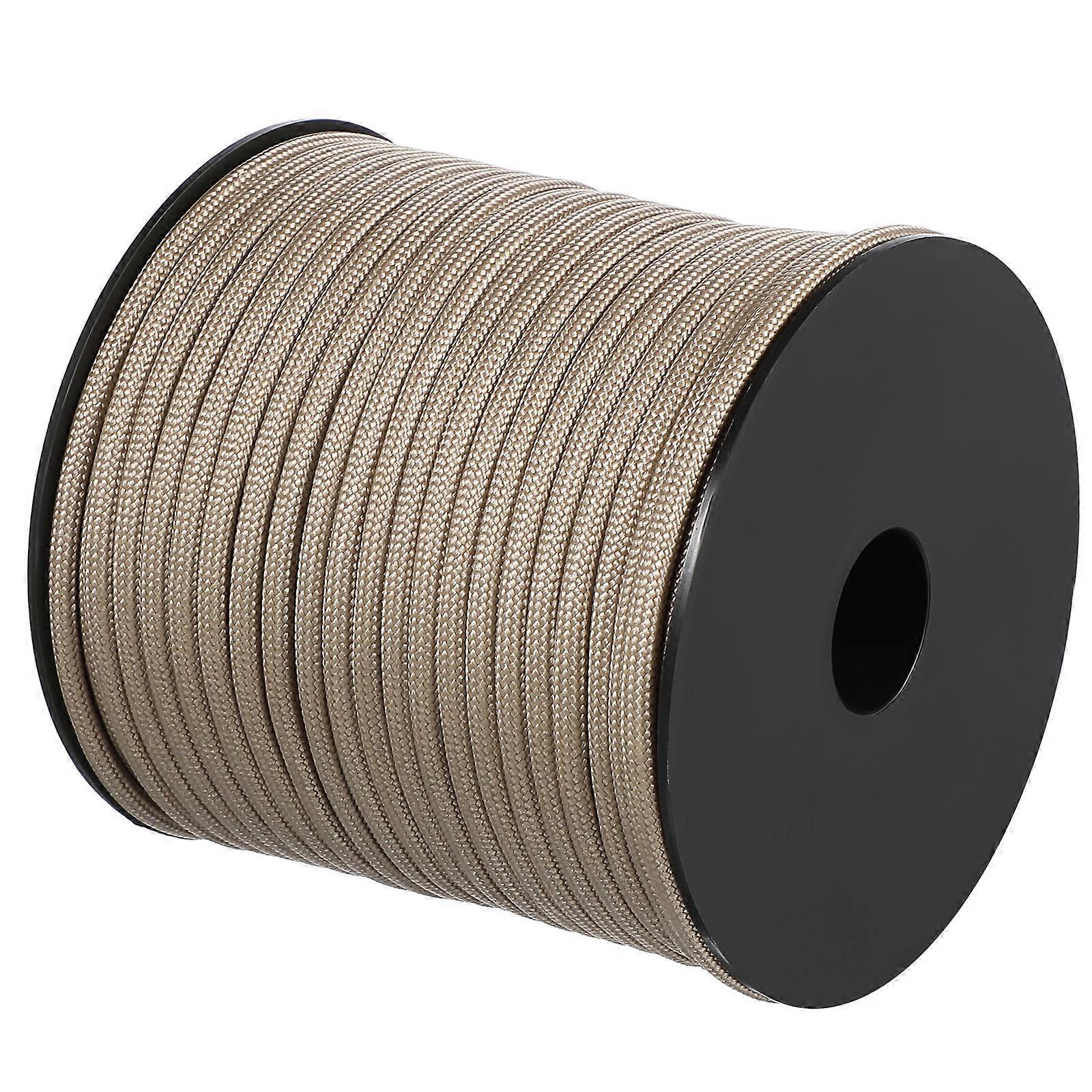 Camping Rope Parachute Cord Emergency Use Tent Securing 50m Nylon 1 Set