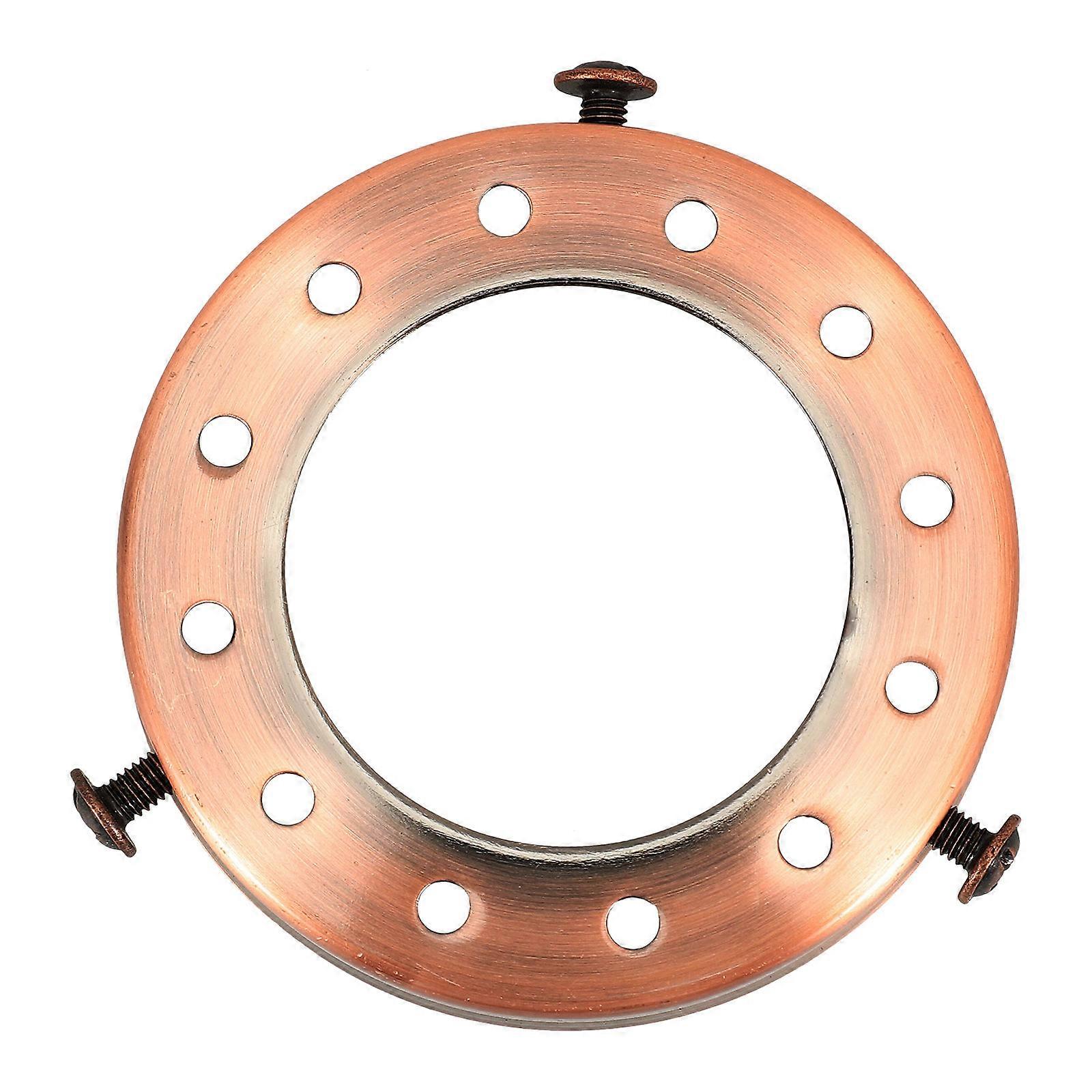 Light Socket Shade Rings Metal Lamp Shade Rings Floor Lamps Ageing Resistant Simple and Modern Style 1Pcs