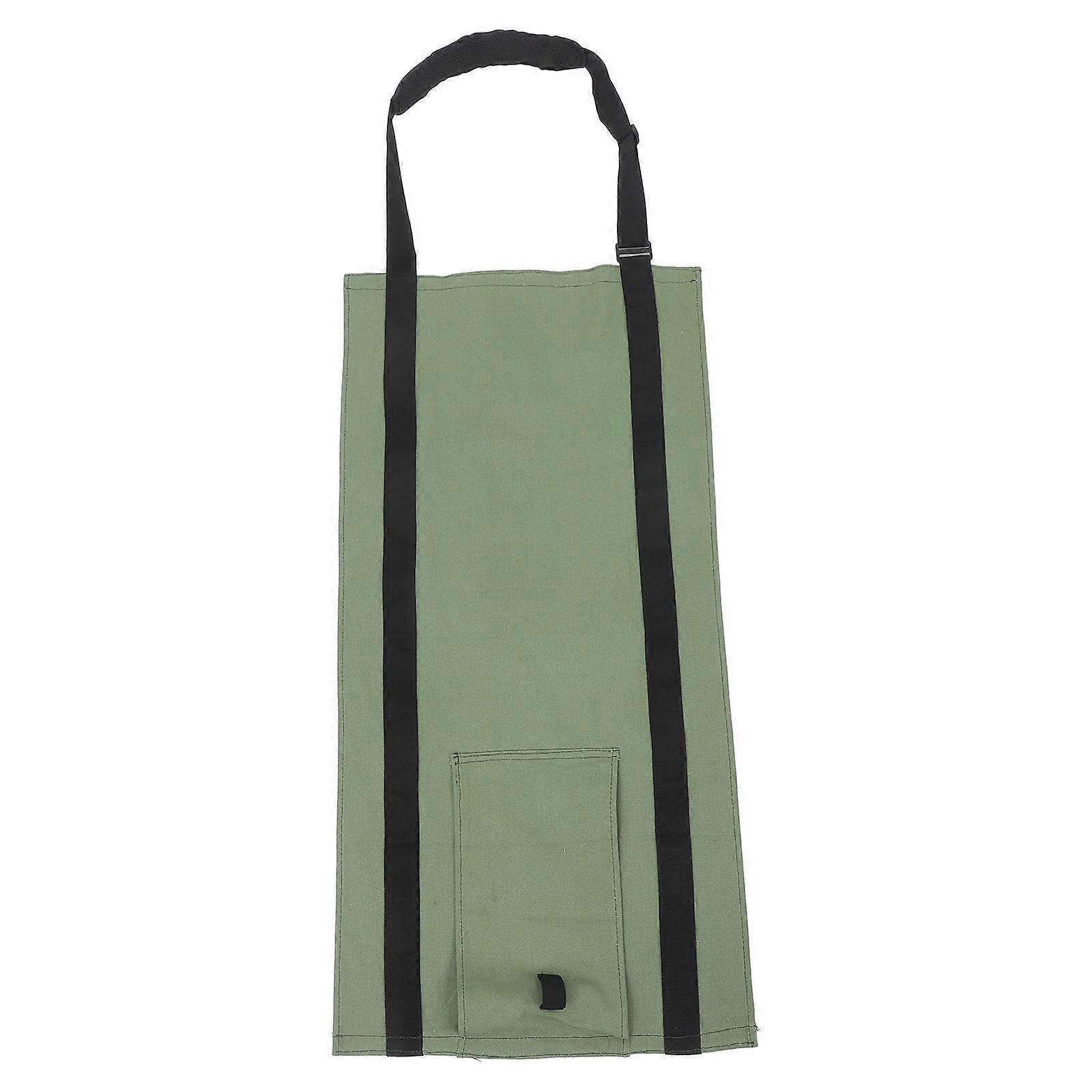 Firewood Bag Carrier Heavy Duty Canvas Large Capacity Versatile Use Barbecues 94.00X44.00X0.10CM 1Set