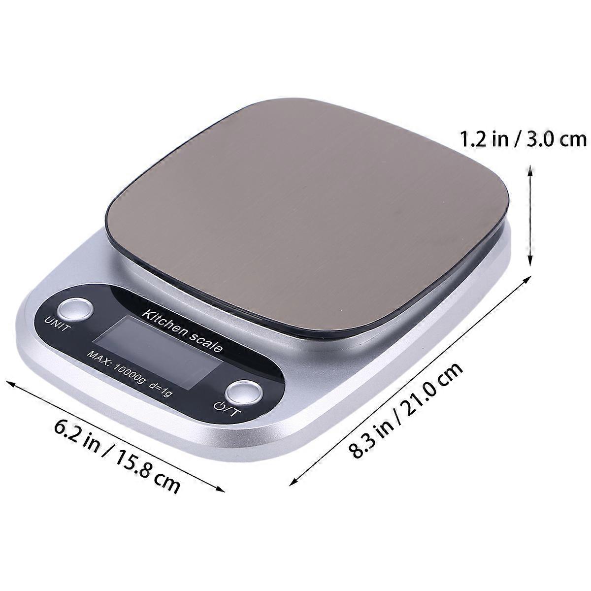 Baking Weight Scale Electronic Kitchen Scale For Cooking Projects Accurate Measurement 1Pack