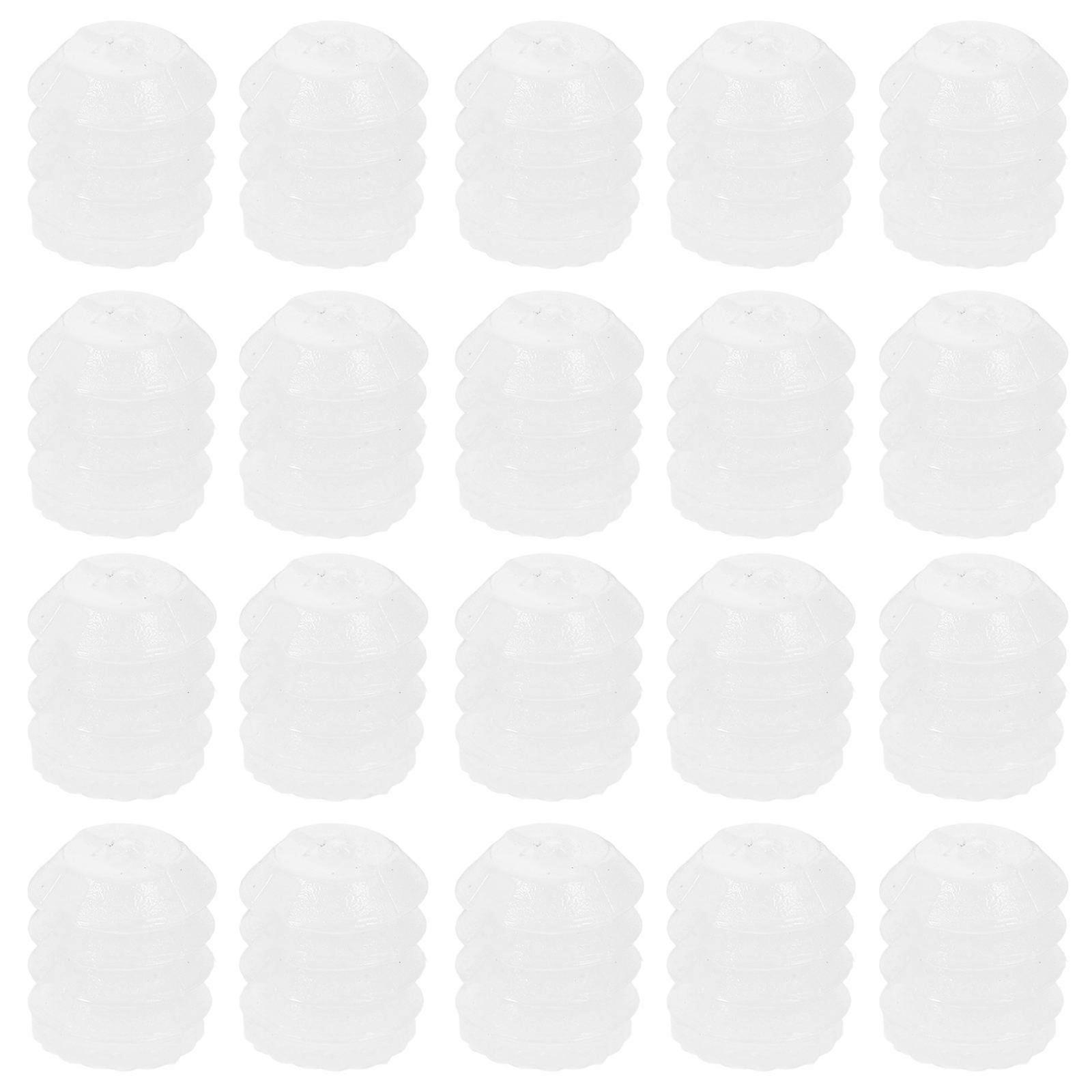 Plastic Hinge Dowel Inserts for Cabinet Installation – Expansion Nuts for Furniture Connectors and Hinge Repair – 150pcs Versatile Plastic Dowels