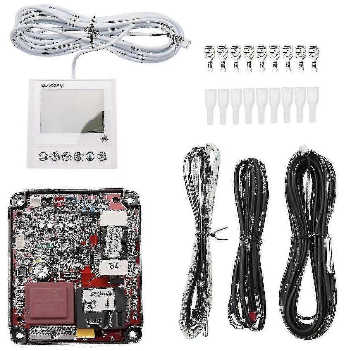 -r200a ، عالمي ، تحكم سخان المياه بمضخة حرارية لمصدر الهواء ، جهاز تحكم في تسخين الهواء إلى الماء الساخن