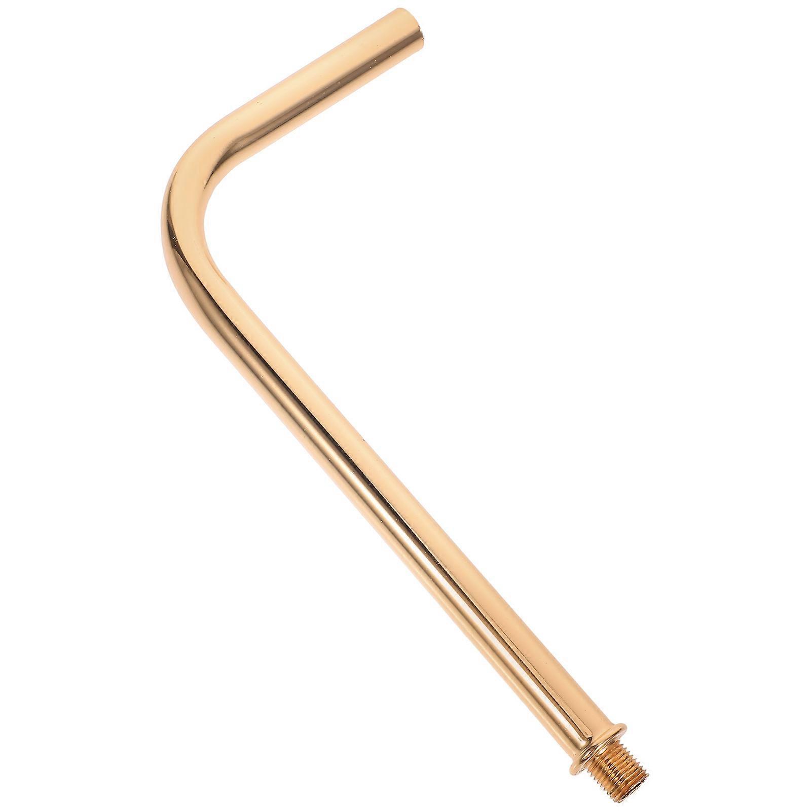 Curved Threaded Pendant Light Stem Extension Rod Kit for Easy Installation and Durable Light Fixture Upgrades