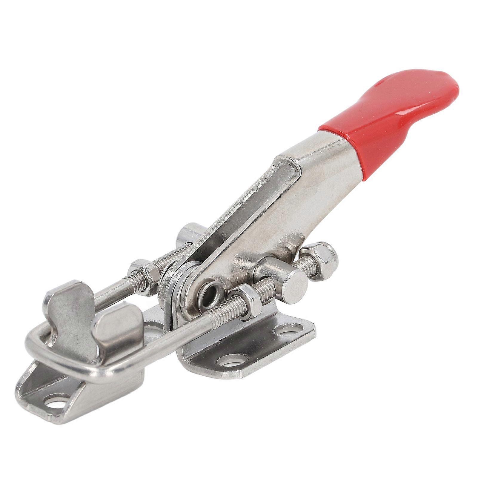 Set of 2 Adjustable Stainless Steel Toggle Latches, 400 lb Capacity