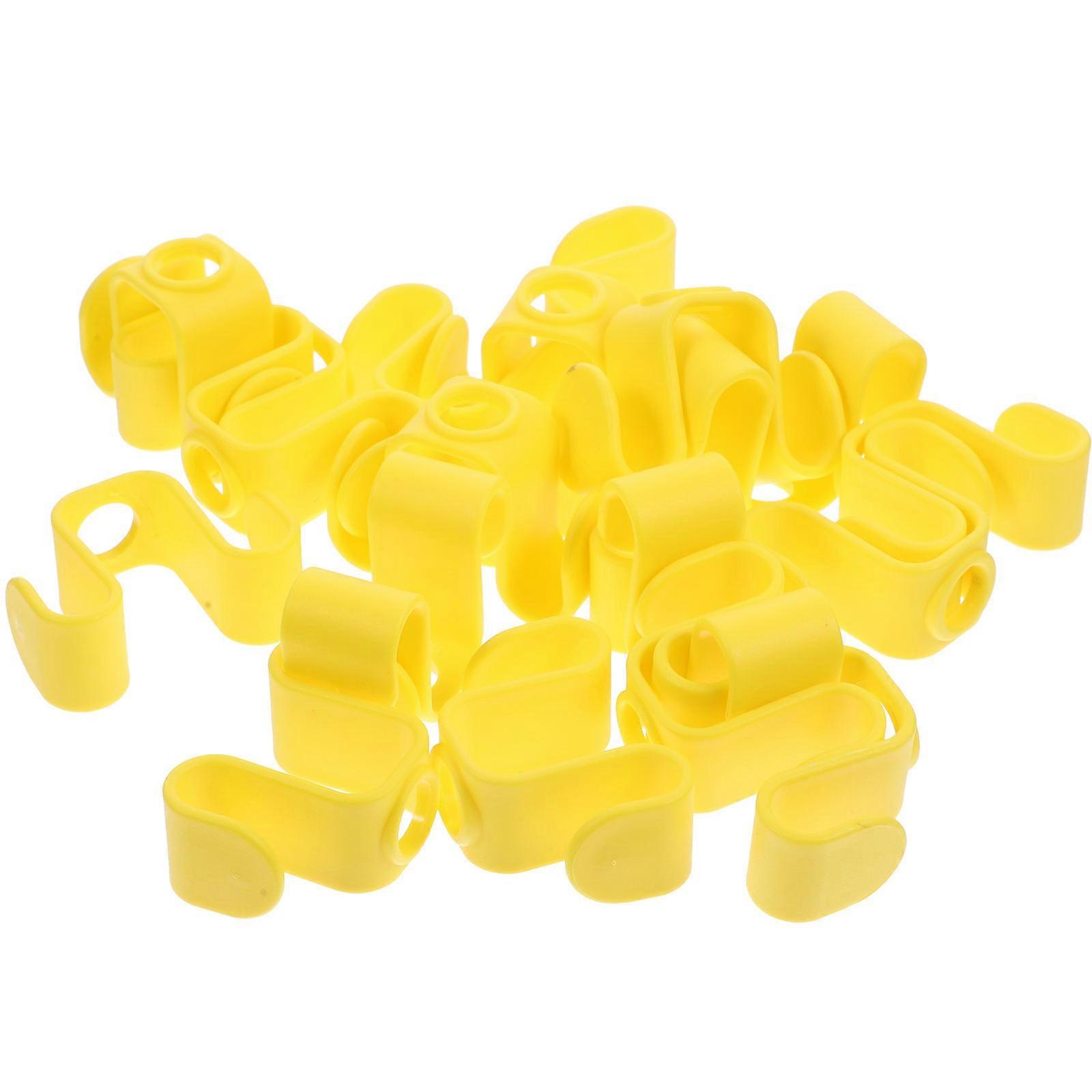 Portrait Space Saving Clothes Hanger Connector Hooks Wardrobes Connection Hooks Homeowners 20Pcs