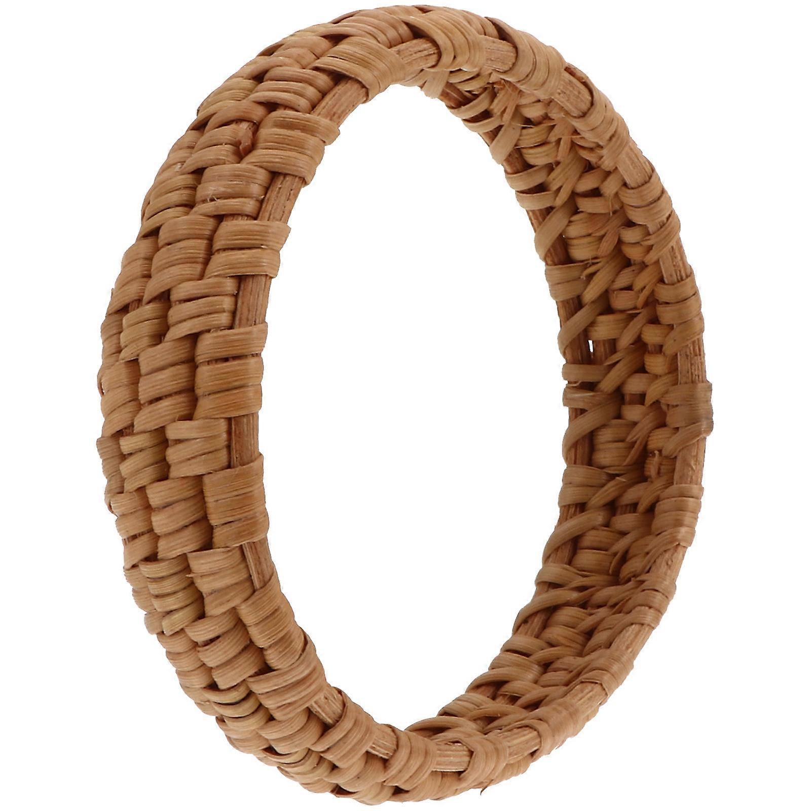 Rattan Bracelet for Color Made from Synthetic Material for Daily Wear and