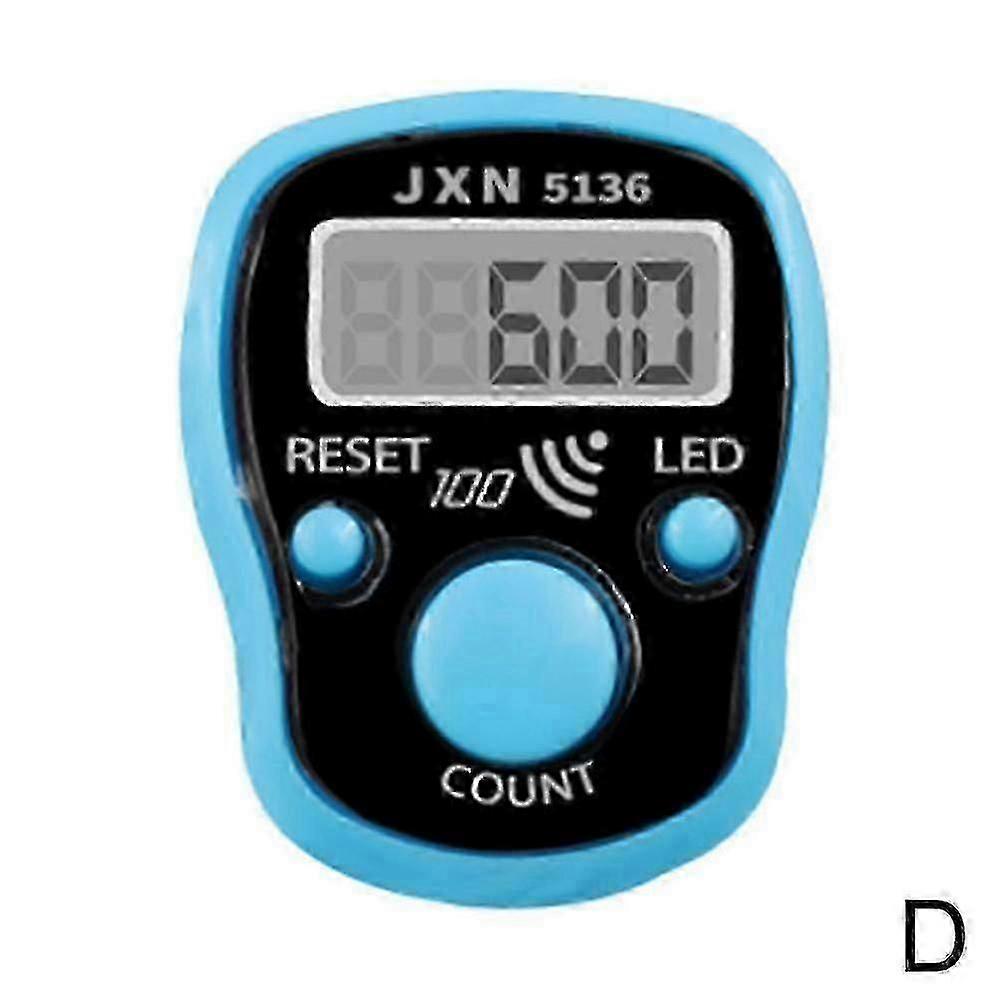 1 à 100 LED Clicker de compteur de comptage électronique numérique avec LED, compteur de doigts
