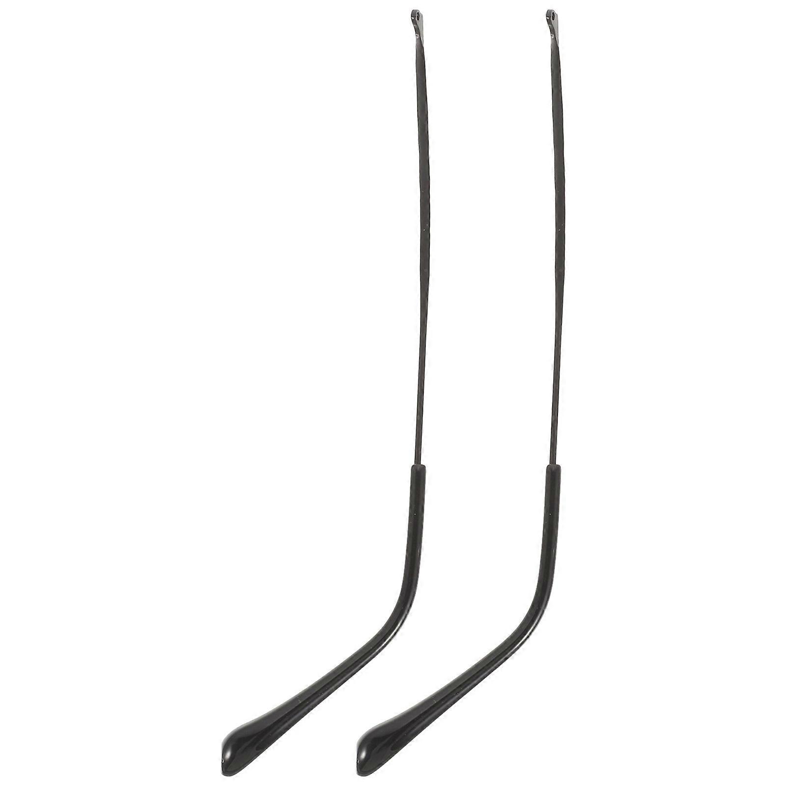 Metal Eyeglasses Arm Replacement Durable Sturdy Temple Legs for Reading & Sunglasses, Non Slip Design, Compatible with Most Glasses, Black