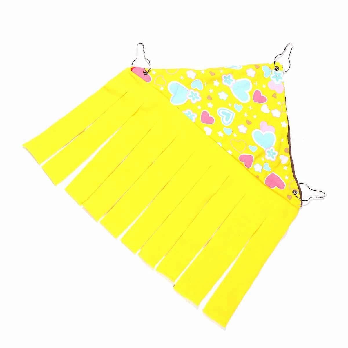 Pet Cage Hammock Comfortable Cotton for Parrots Cats Pets Sleeping Resting 49x42.5x0.5CM 1Pack
