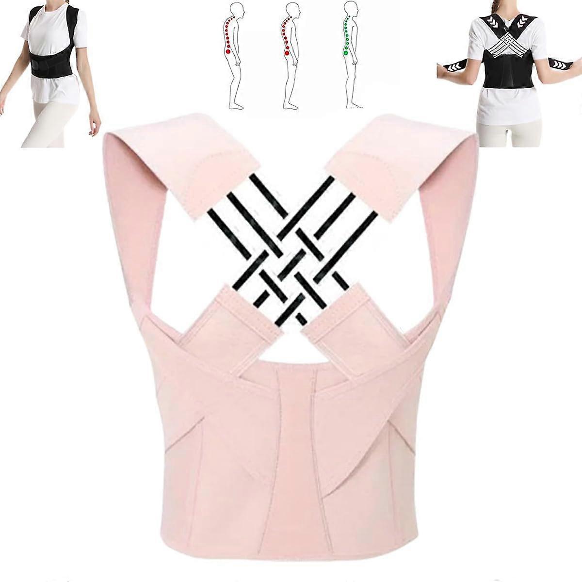 Adjustable Back Posture Belt for Office and Home - Unisex Scoliosis Corrector, Back Straightener, Spine Support Trainer