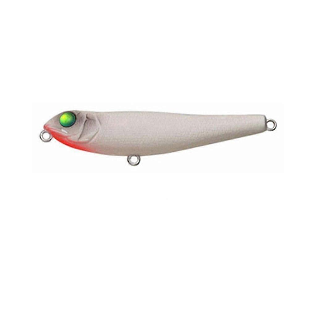 1PC pencil lure with corrosionresistant hooks 71mm 7g sinking pencil lure with steel ball surface pike fish lure (Color : 4)