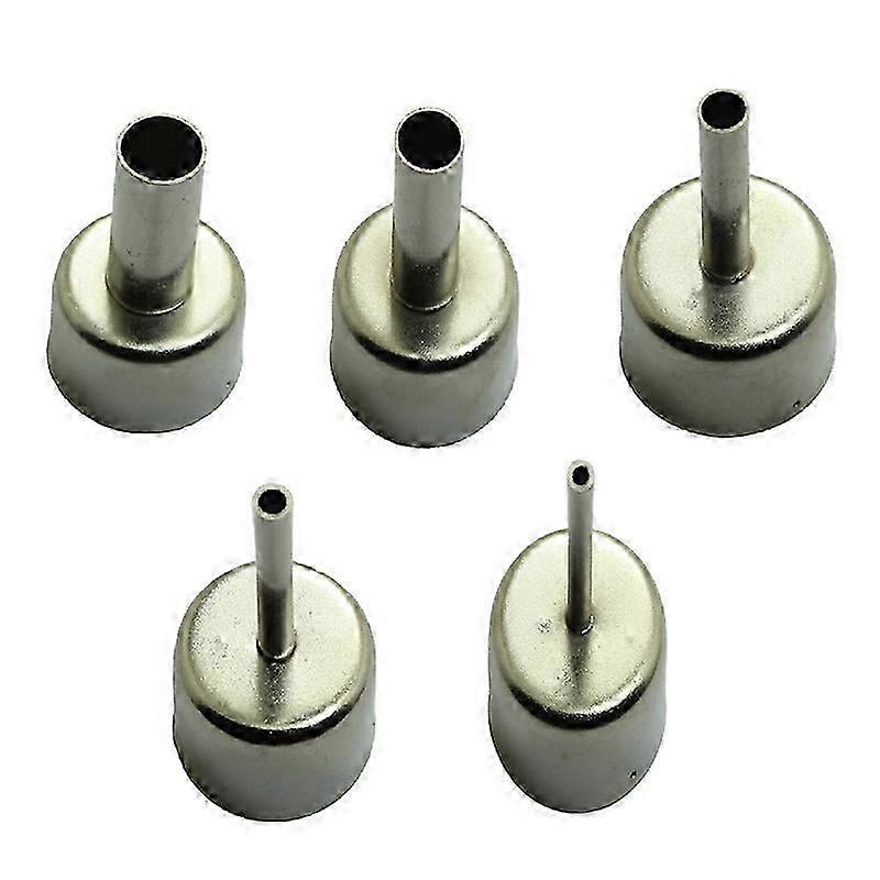 5 Pieces of Hot Air Nozzle Hot Air Disassembly and Welding Table Accessories are Used for 858D 858A. Edition 0627