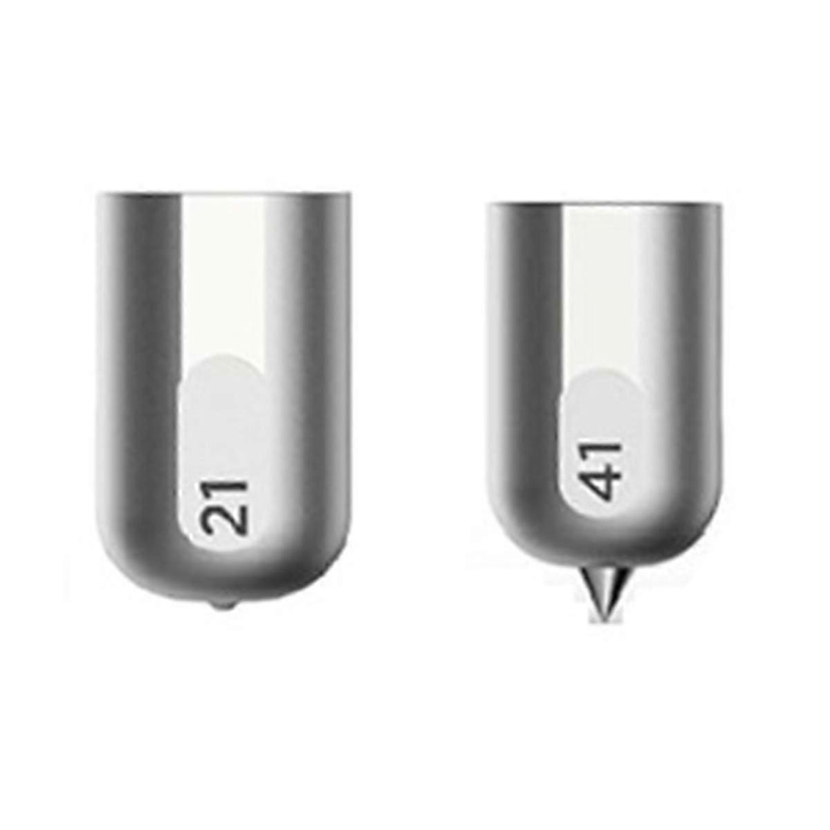 2pcs Engraving Tip and Fine Debossing Tip for Suitable Brand Cutting Machine Debossing Tool