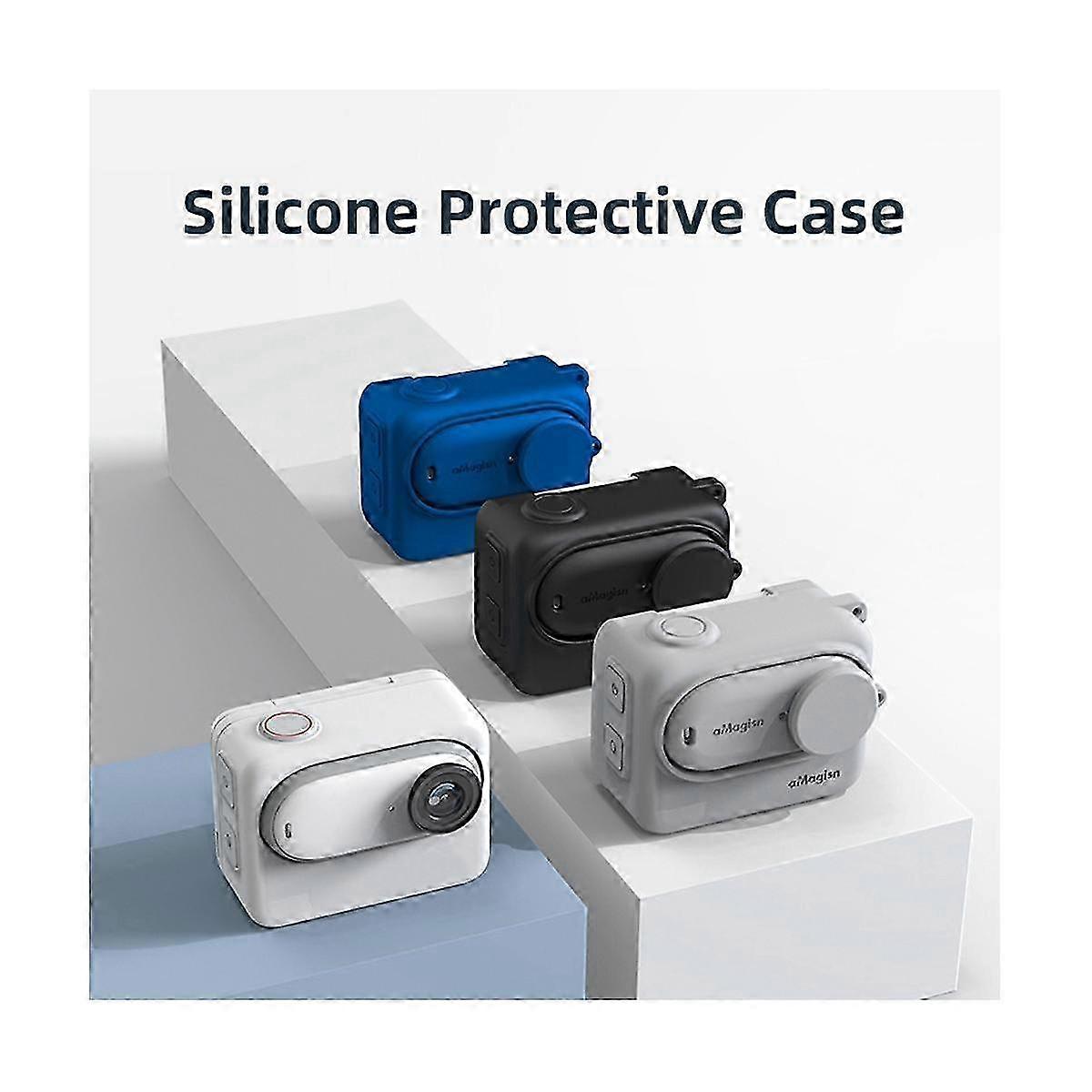 Silicone Protective Case for Sports Camera All-Round Protection Accessory