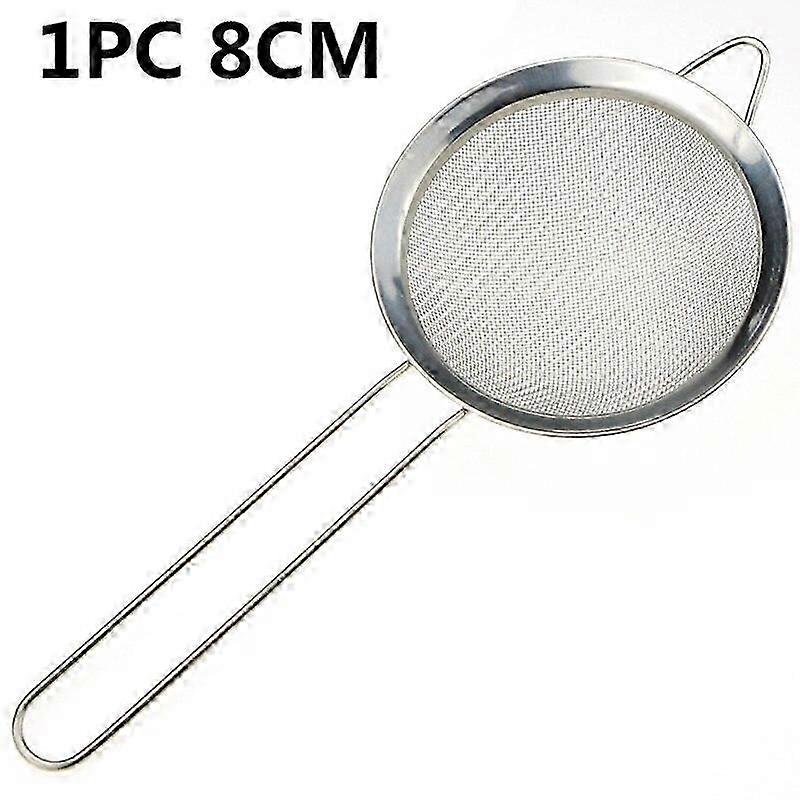 Stainless Steel Fine Mesh Wire Oil Skimmer Strainer Multi-functional Filter Spoon for Fried Food