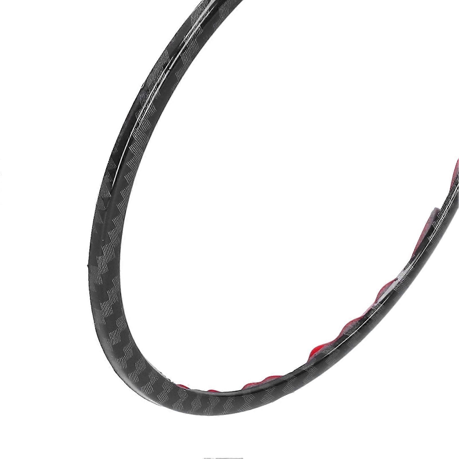 Steering Wheel Panel Cover Trim Sequins Circle Sticker Ring Fit for Mazda 3/Axela 2020Red