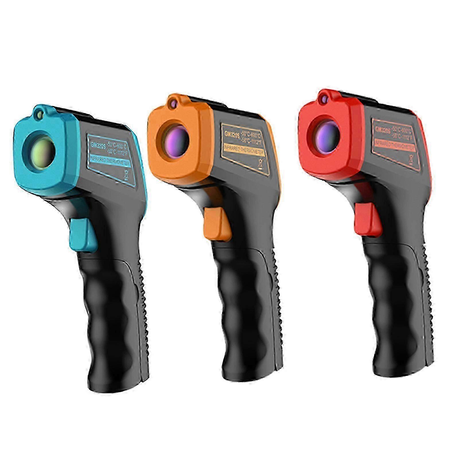Digital Thermometer with 12:1 Distance Spot Ratio for Industrial Use