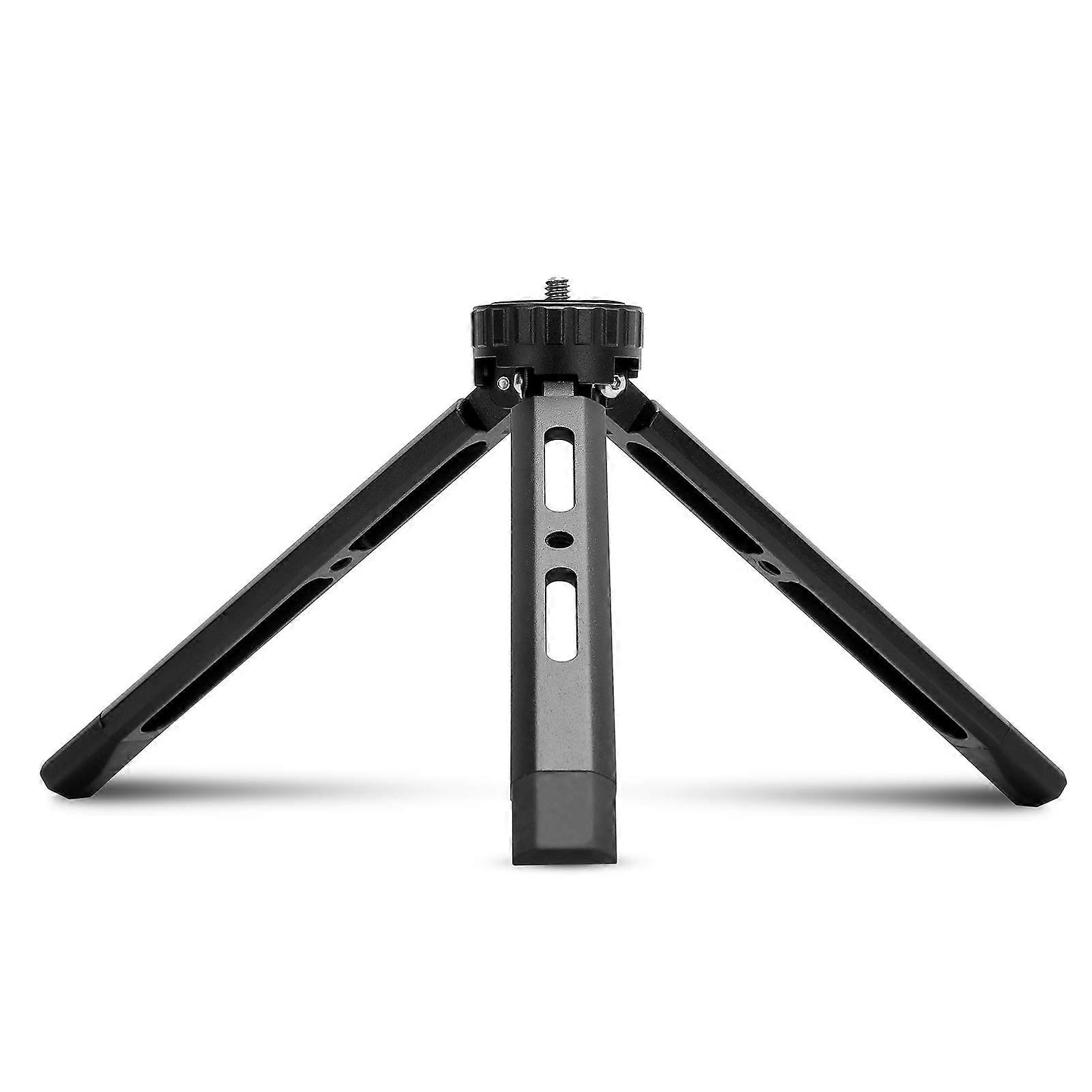 Mini Metal Tripod Desk Tripod Aluminum Alloy with 1/4' Screw for Projector Camcorder DSLR ILDC