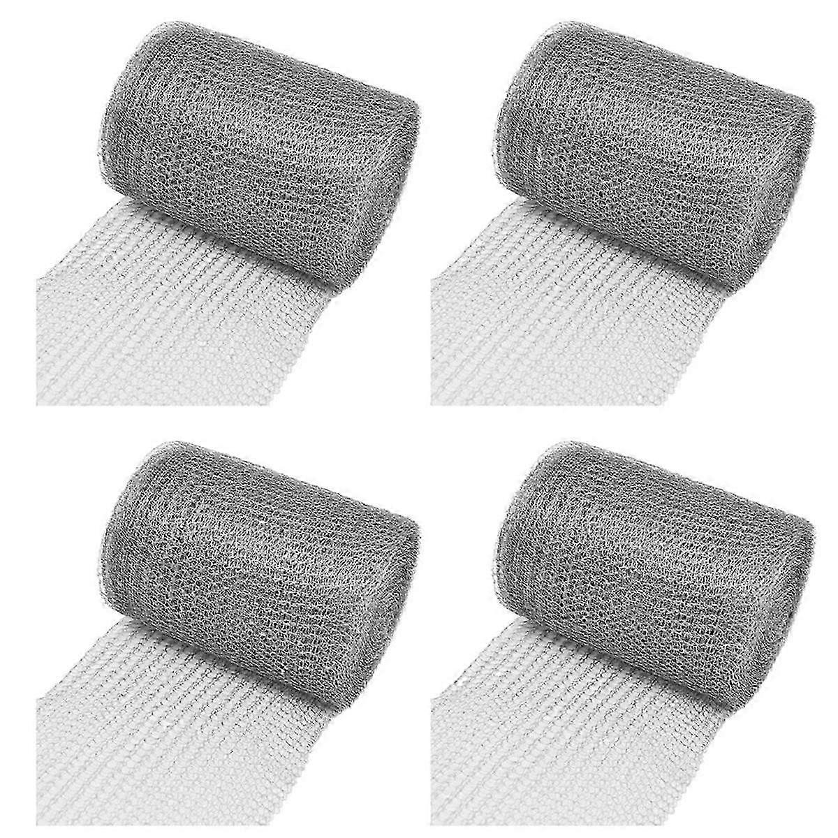 4X Edelstahl-Drahtgeflecht 12,7 cm x 6 m feines engmaschiges Netz für DIY-Handwerk und Filter