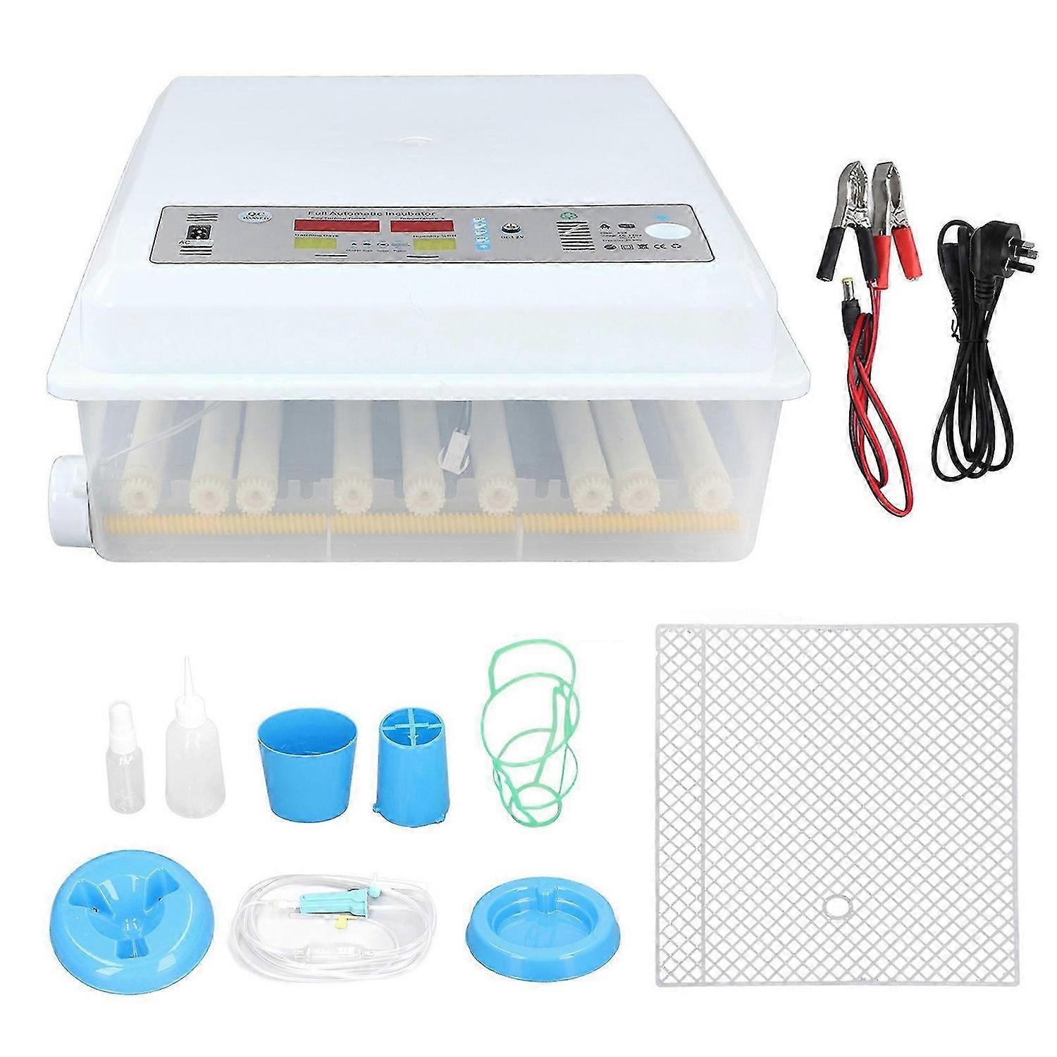 Egg Incubator Smart Multifunctional Digital with Automatic Turning Water Adding for Hatching Chicken Duck Egg AU Plug 220V