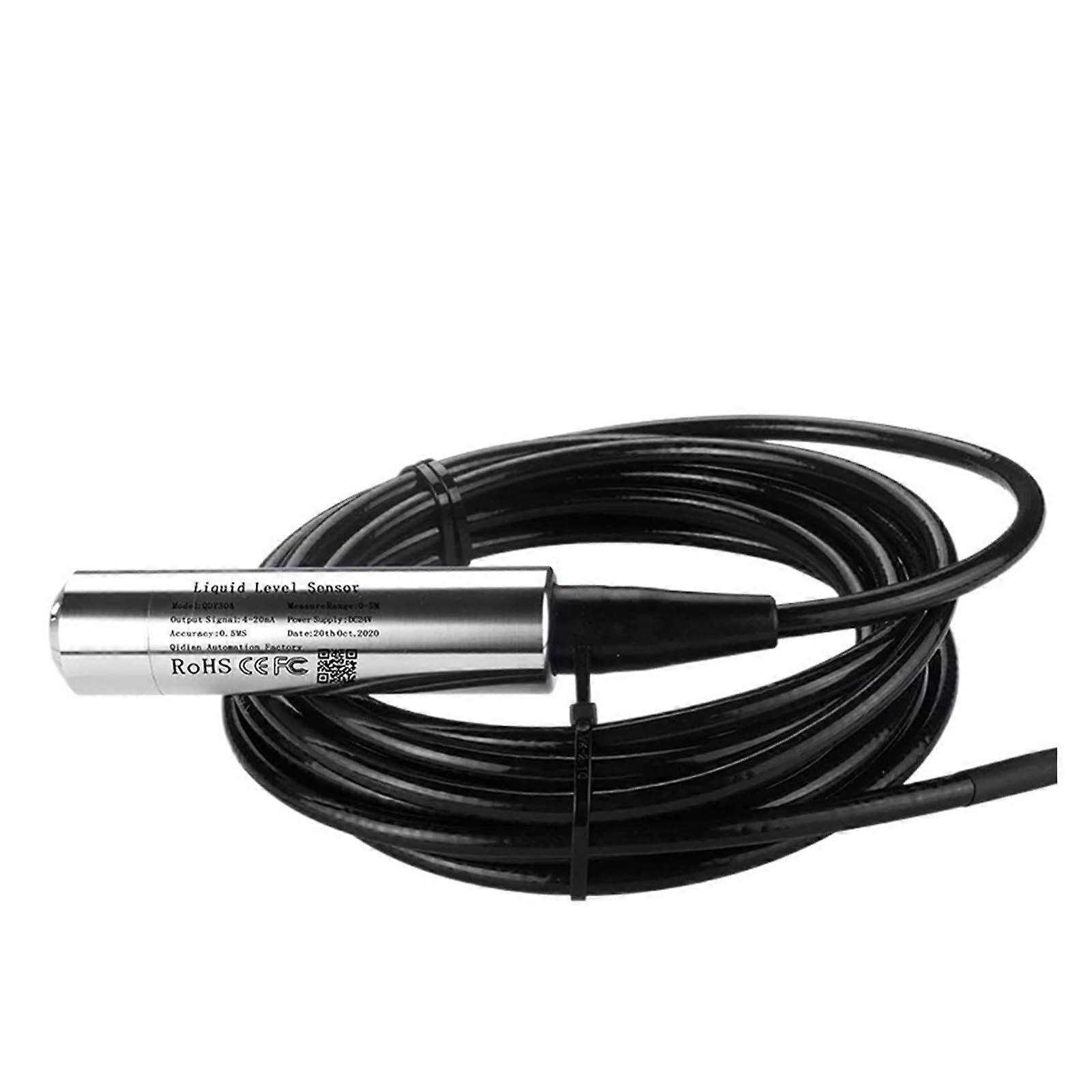 24V input 5Vdc level transmitter 05V output water tank pressure sensor 6m range