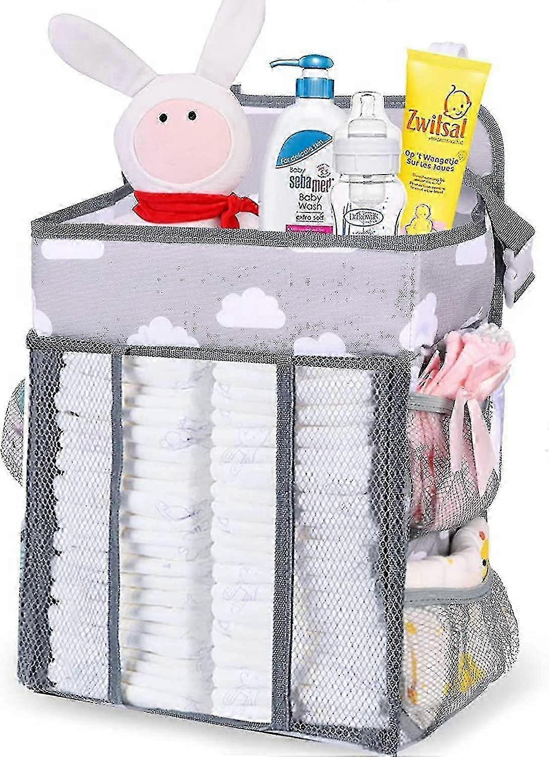 Nursery Storage Rack Crib Storage Rack Baby Diaper Storage Rack Storage Stacking Rack (d-4)