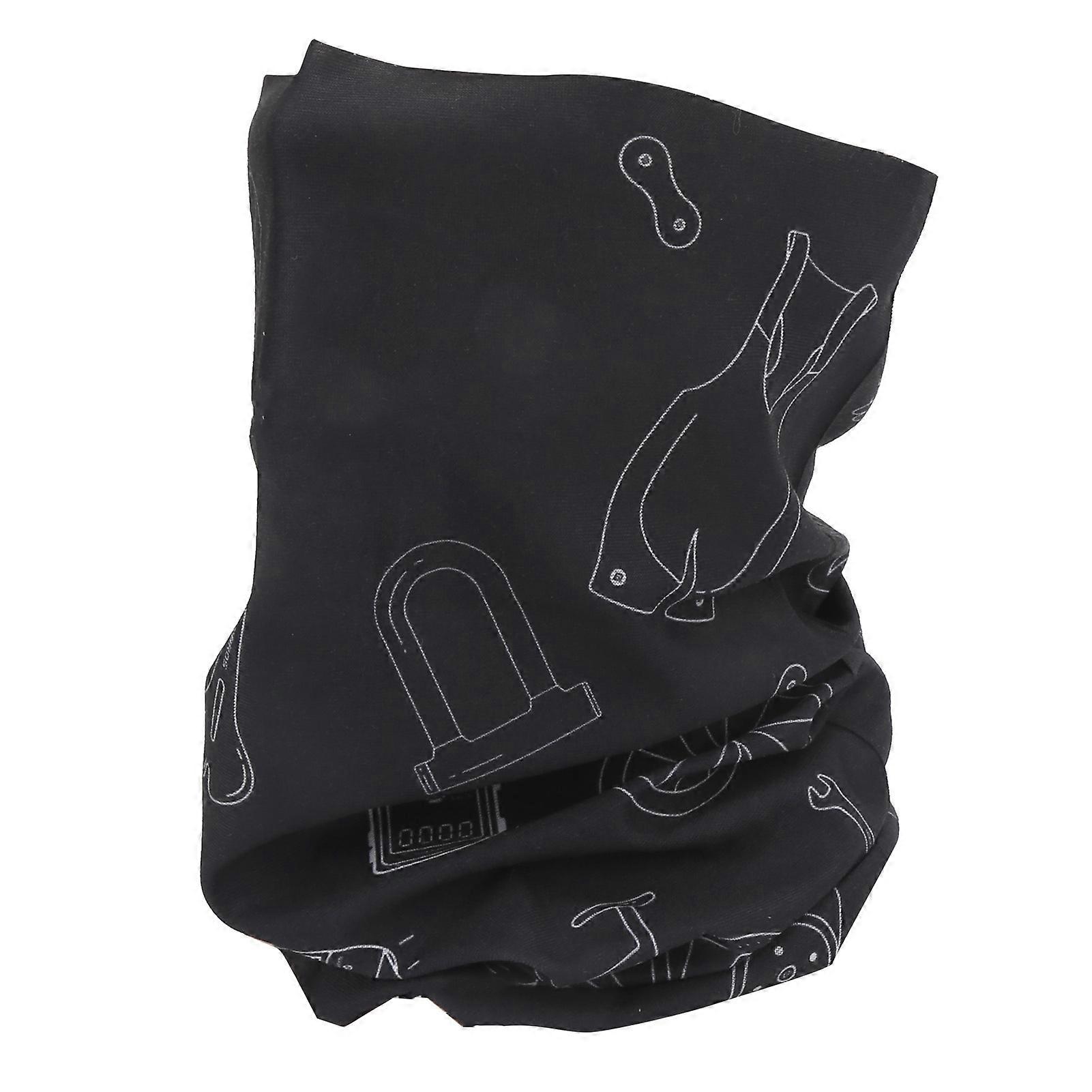 Mutifunctional Polyester High Elasticity Cycling Headscarf Comfortable Neck Scarf