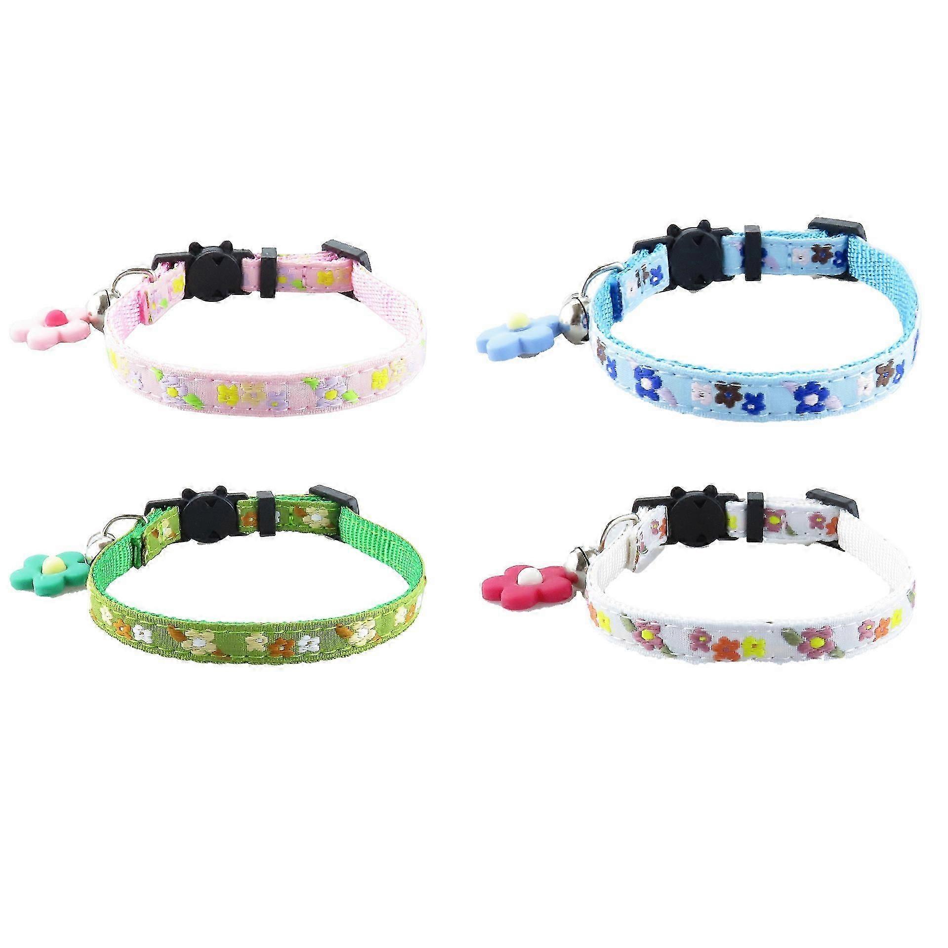 2025 Latest Model Cat Collars, Cute Flower Style, Adjustable Collar, Ornament
