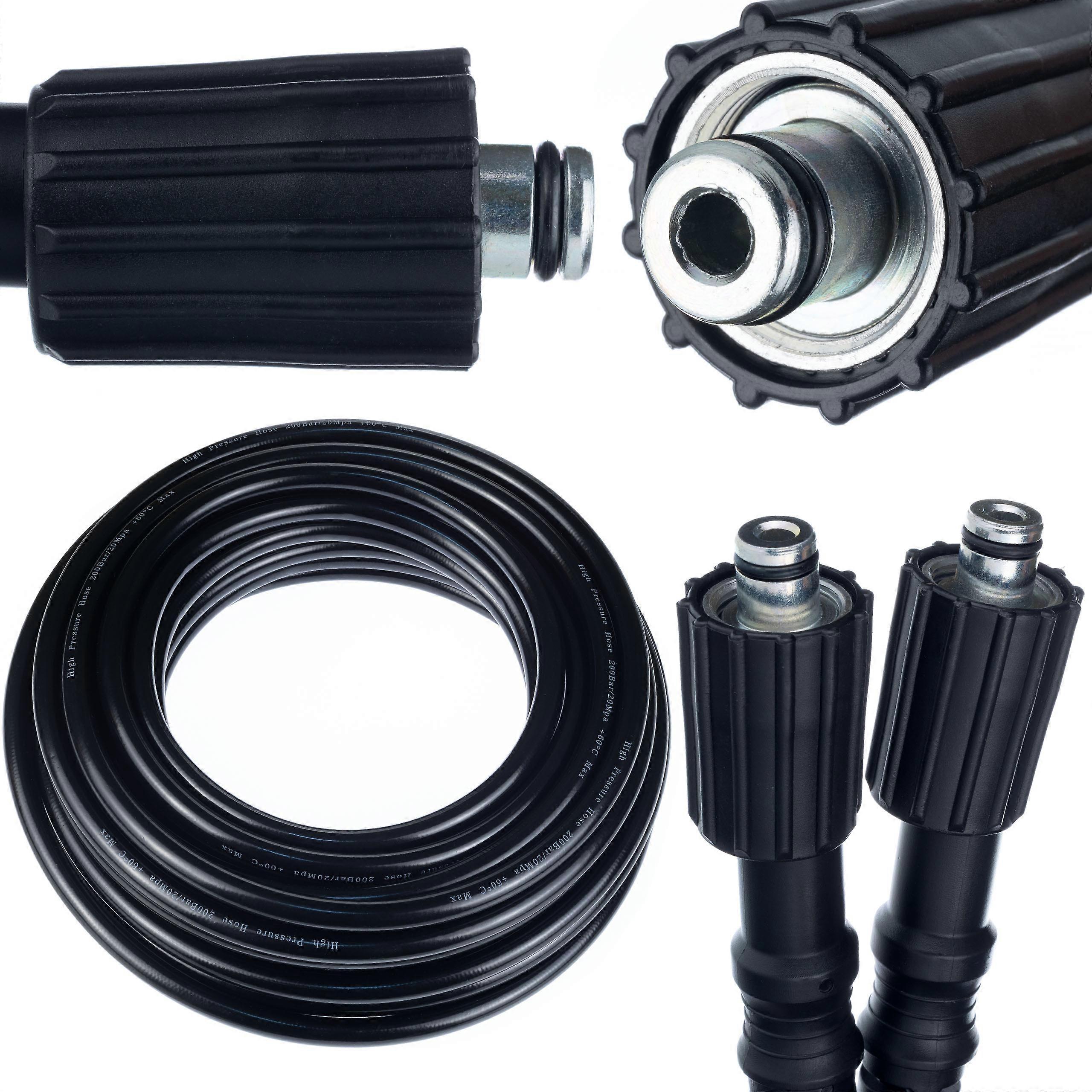 Kärcher High-Pressure Hose 10M M22-M22 – Nylon Braid, 200 bar | 60°C, 14mm