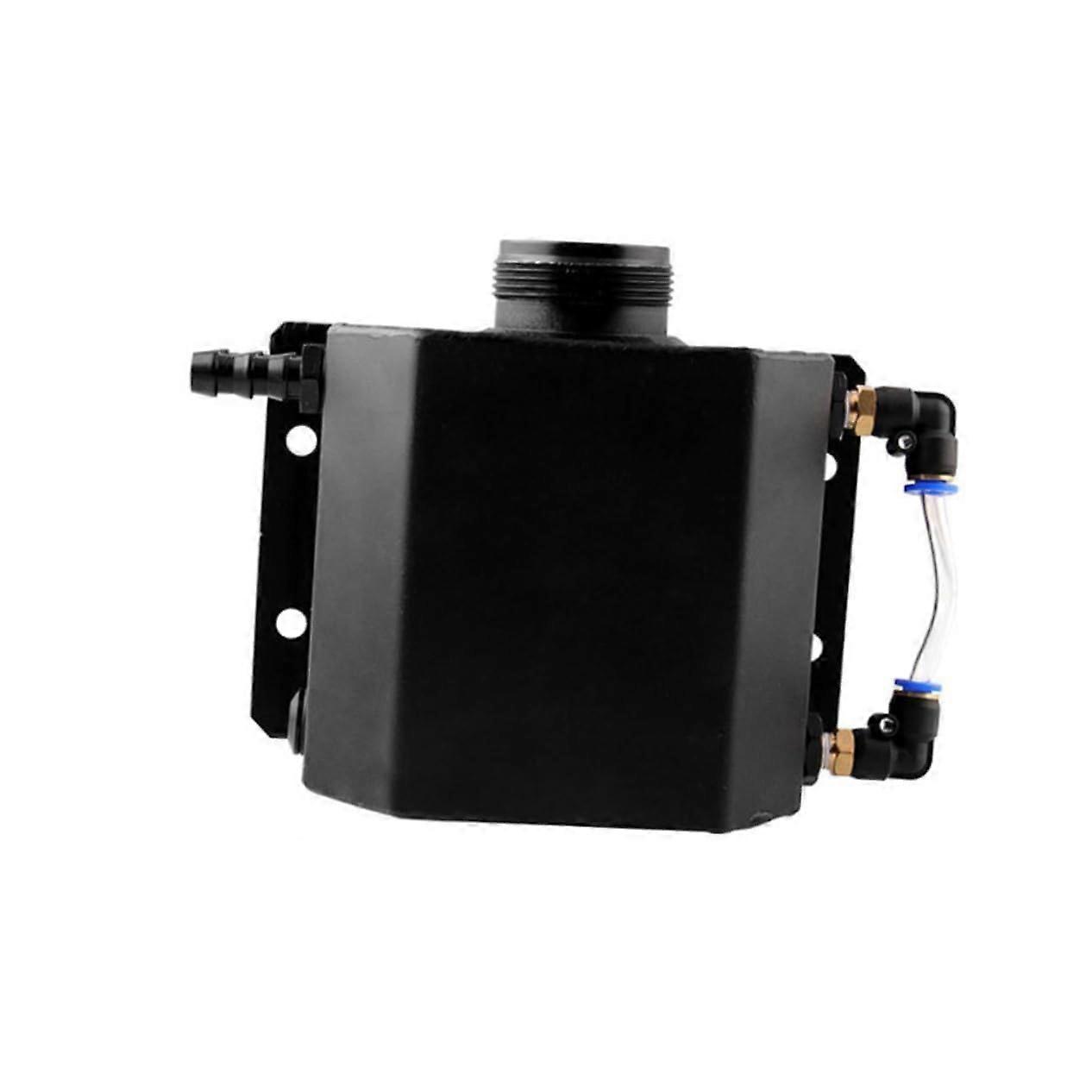 Oil container, vehicle oil container tank, catch reservoir, oil collection container made of aluminium