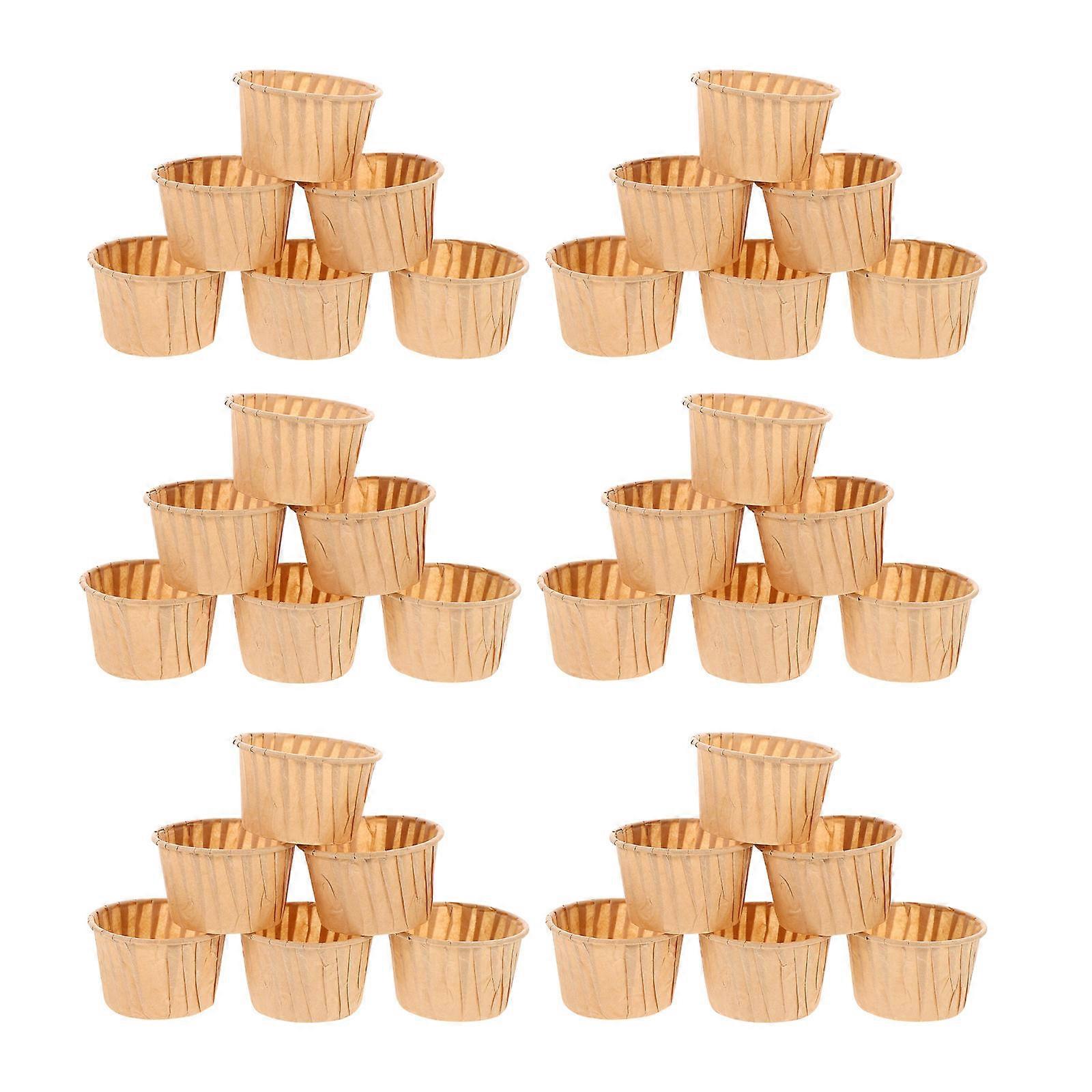 100pcs Food Grade Paper Cake Liners, Greaseproof Baking Cups for Cupcakes, Muffins, Desserts, Party, Wedding, Anniversary