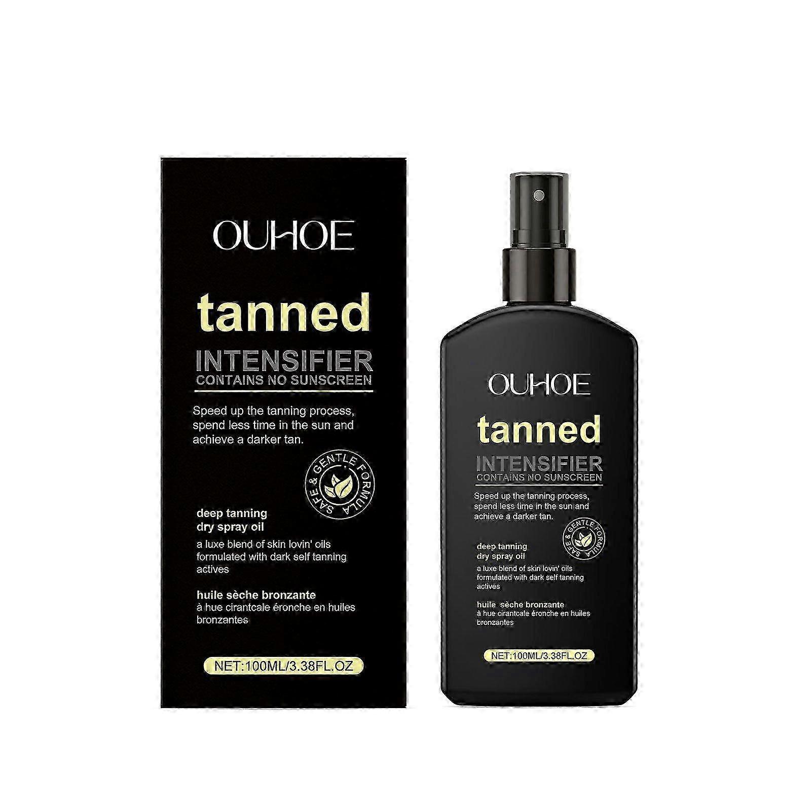 Tanning oil, tanning enhancer dry spray, Tanning Spray, Summer Beach Bronzer, Nourishing & Moisturizing, Body Treatment Essence
